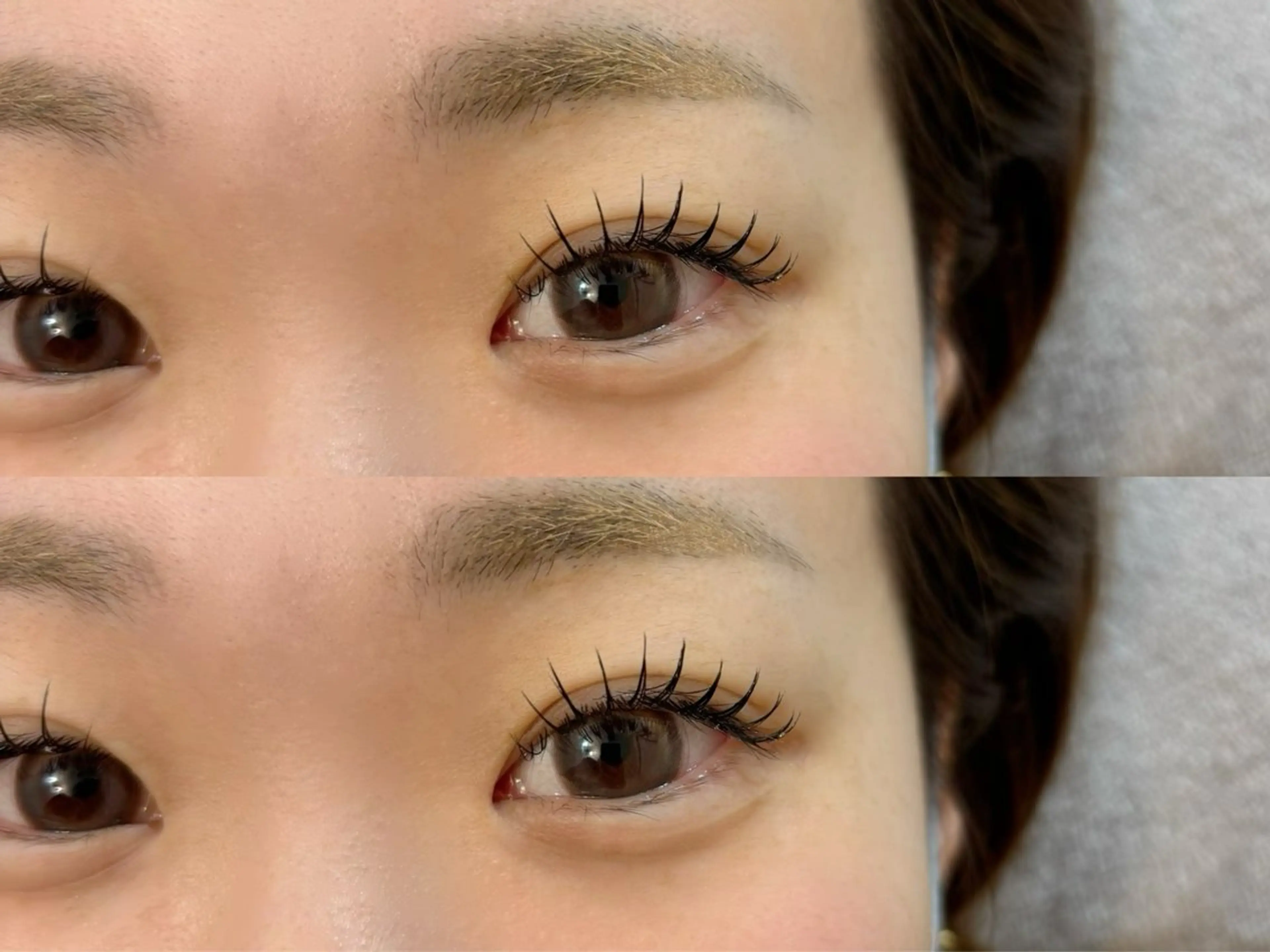 マツエク・マツパ 束感まつ毛 フラットラッシュ 韓国風マツエク charmant misakiのマツエク・マツパデザイン