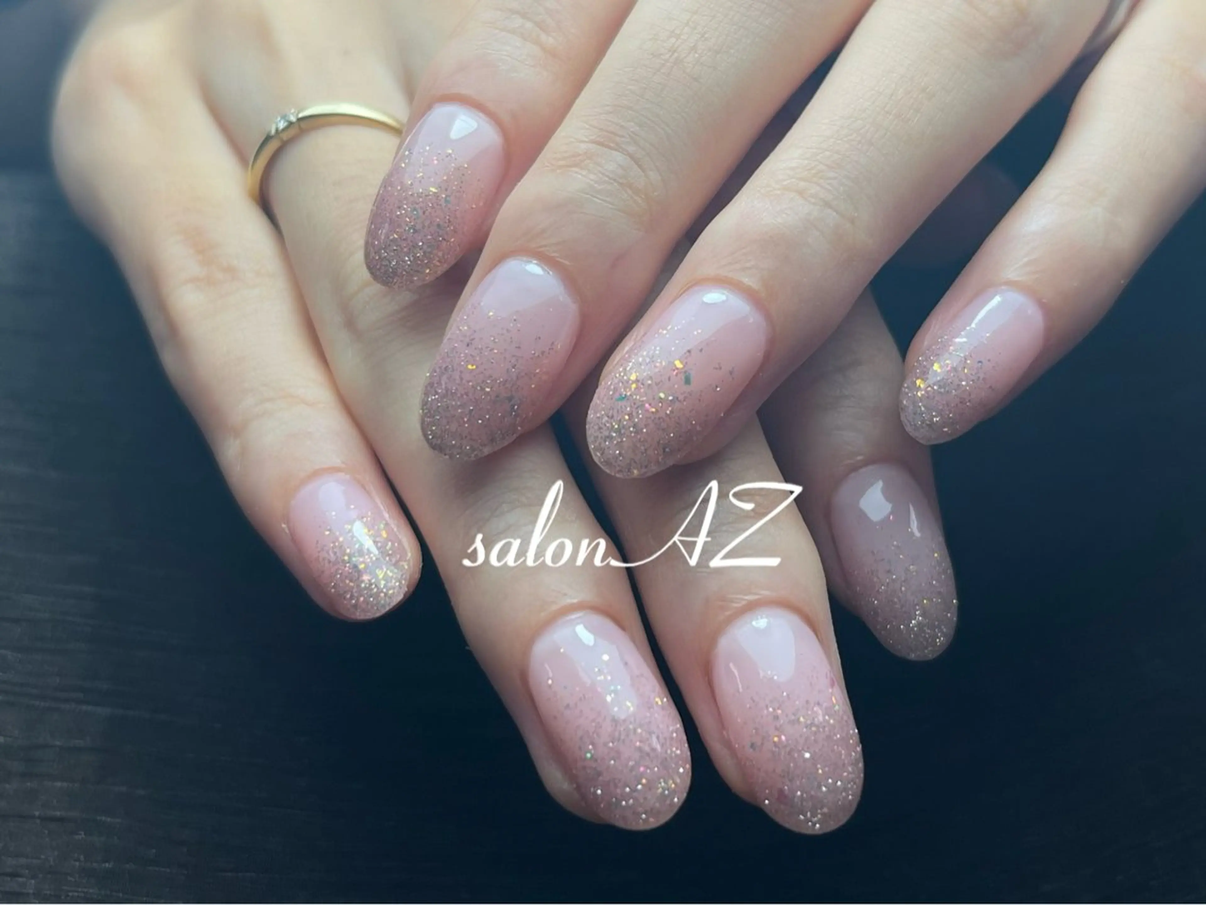ネイル アートネイル 長さ出し フットネイル フレンチネイル ジェルネイル ハンドネイル salonAZ トップネイリストのネイルデザイン
