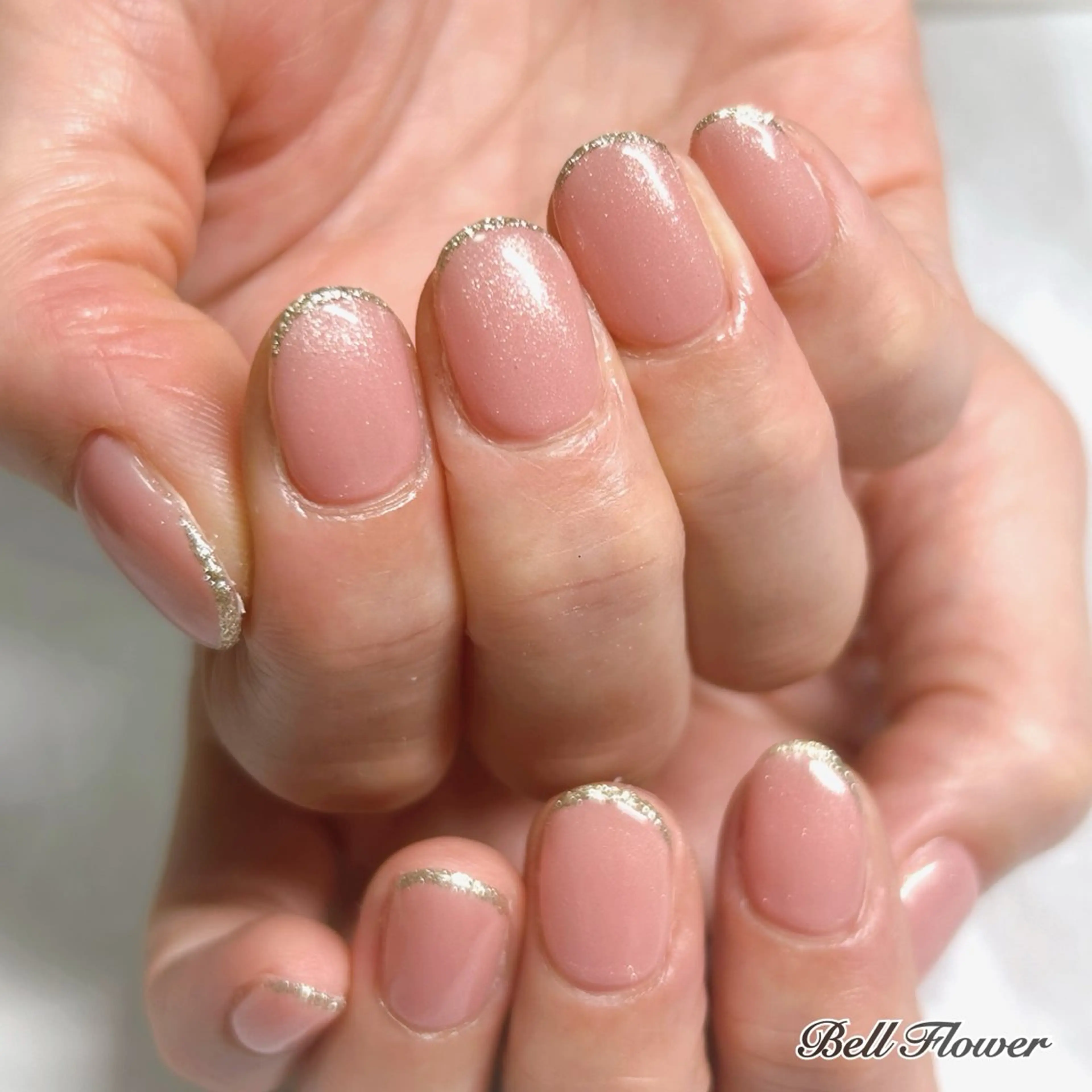 ネイル ハンドネイル Bell Flowerのネイルデザイン