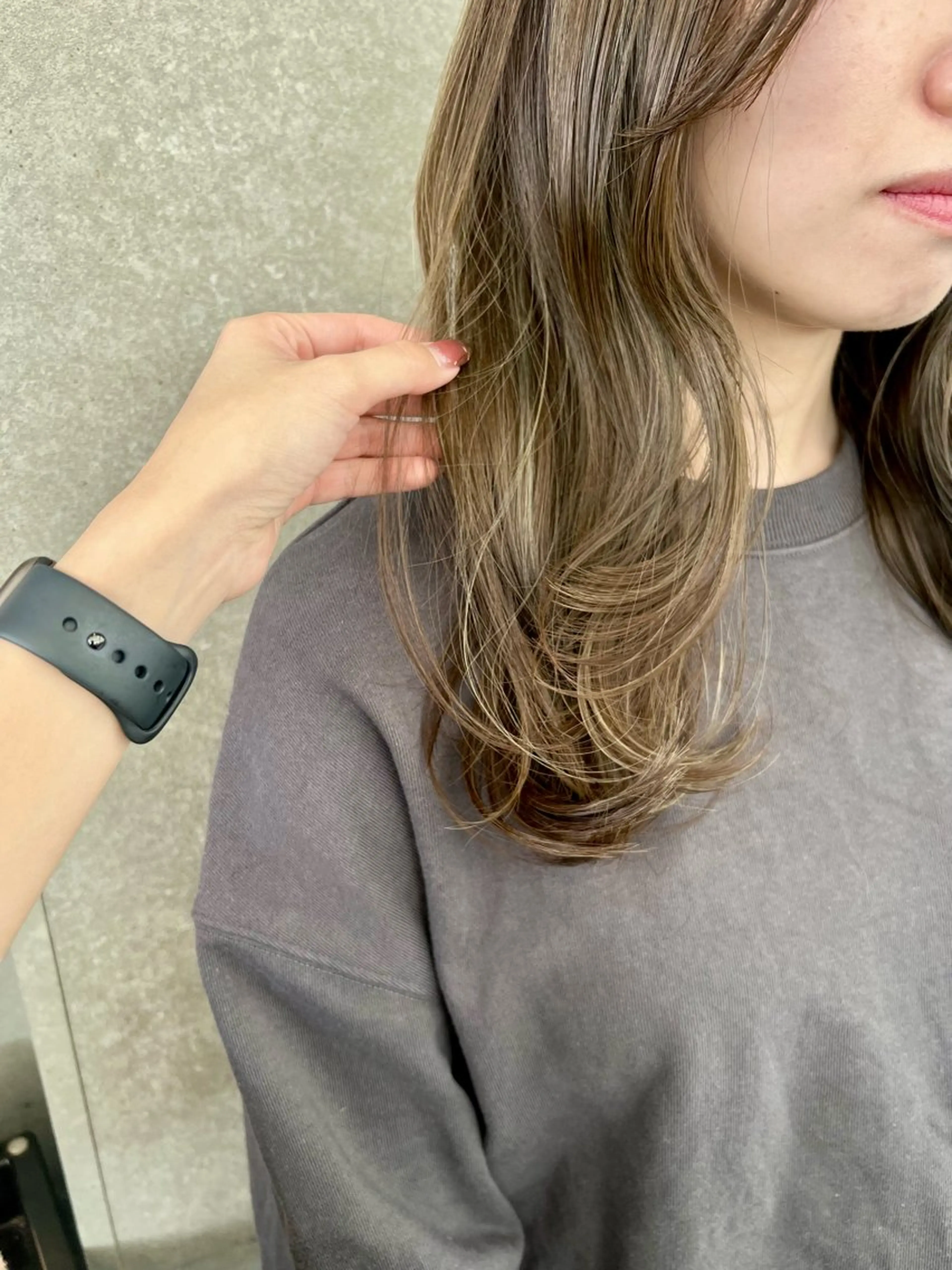 ロング カラー ハイライトカラー ハイライト カット ヘアカラー トリートメント 髪質改善/ボブ/ ハイトーン❣️yuiのヘアスタイル