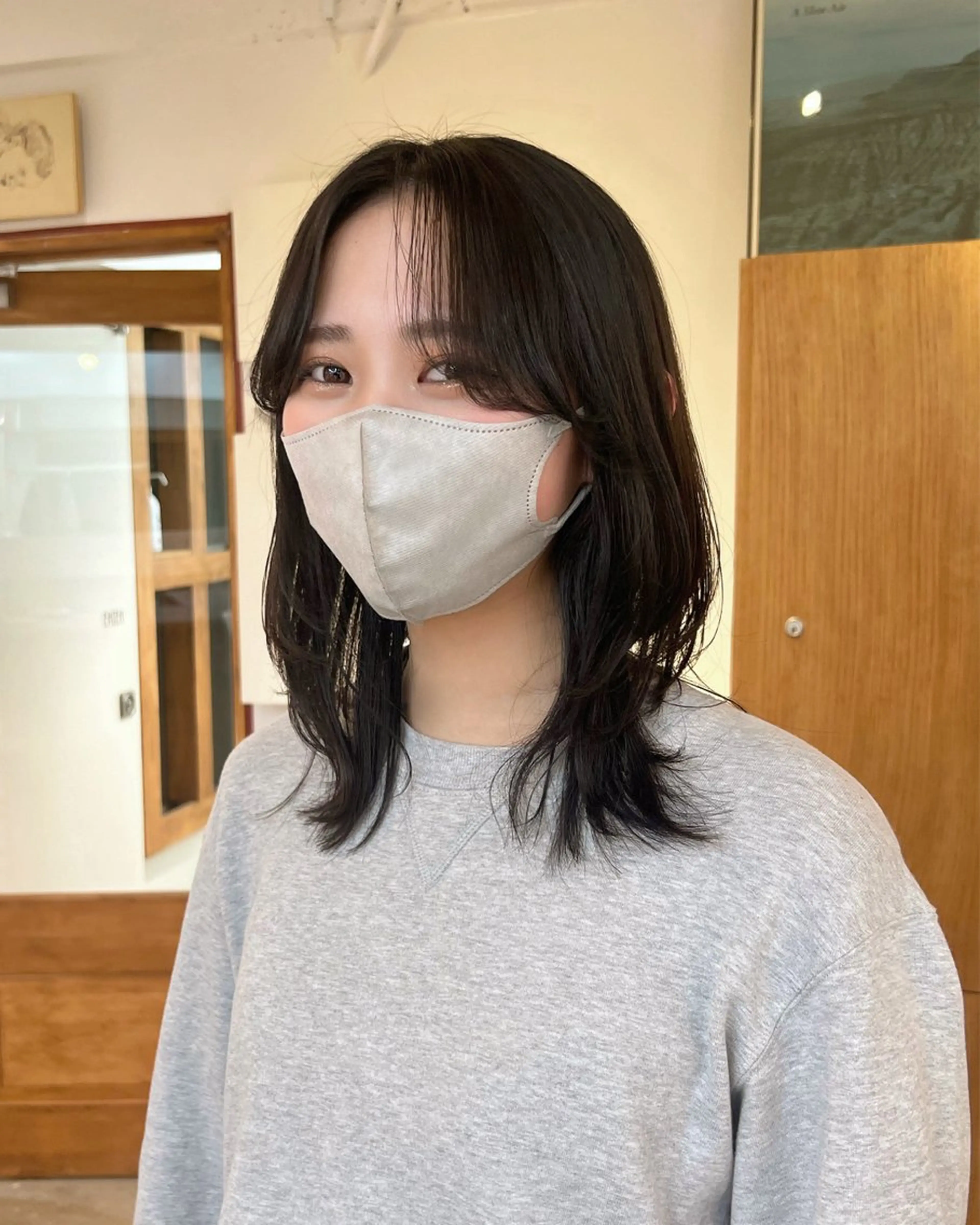 カラー 透明感カラー ヘアカラー トリートメント ヘッドスパ ☑️aiko【艶 カラー・ショート募】のヘアスタイル