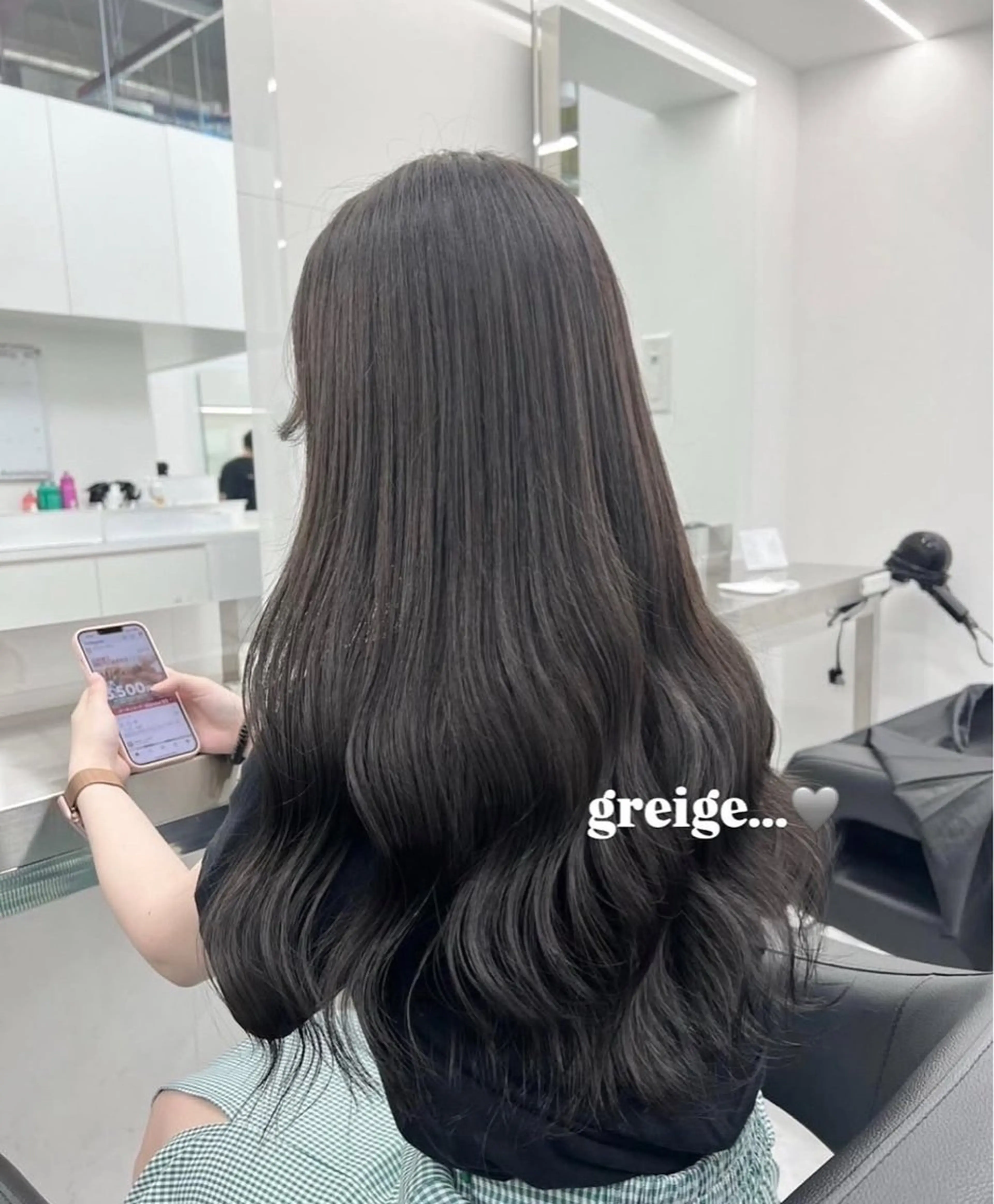 ロング 透ける透明感カラー 🩶shiho🩶のヘアスタイル