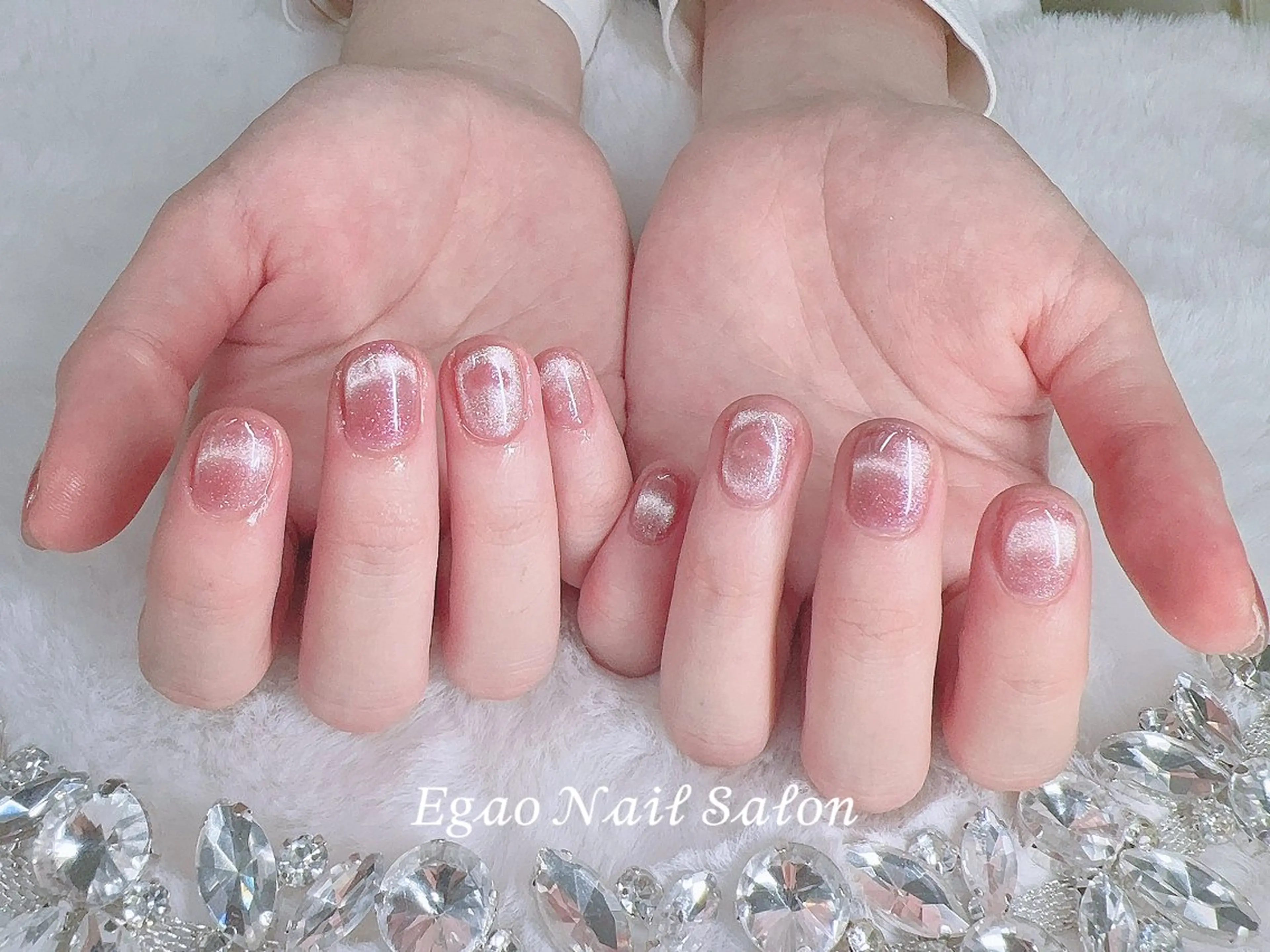 ネイル アートネイル フットネイル フレンチネイル ジェルネイル グラデーション ハンドネイル Egao Nail Salonのネイルデザイン