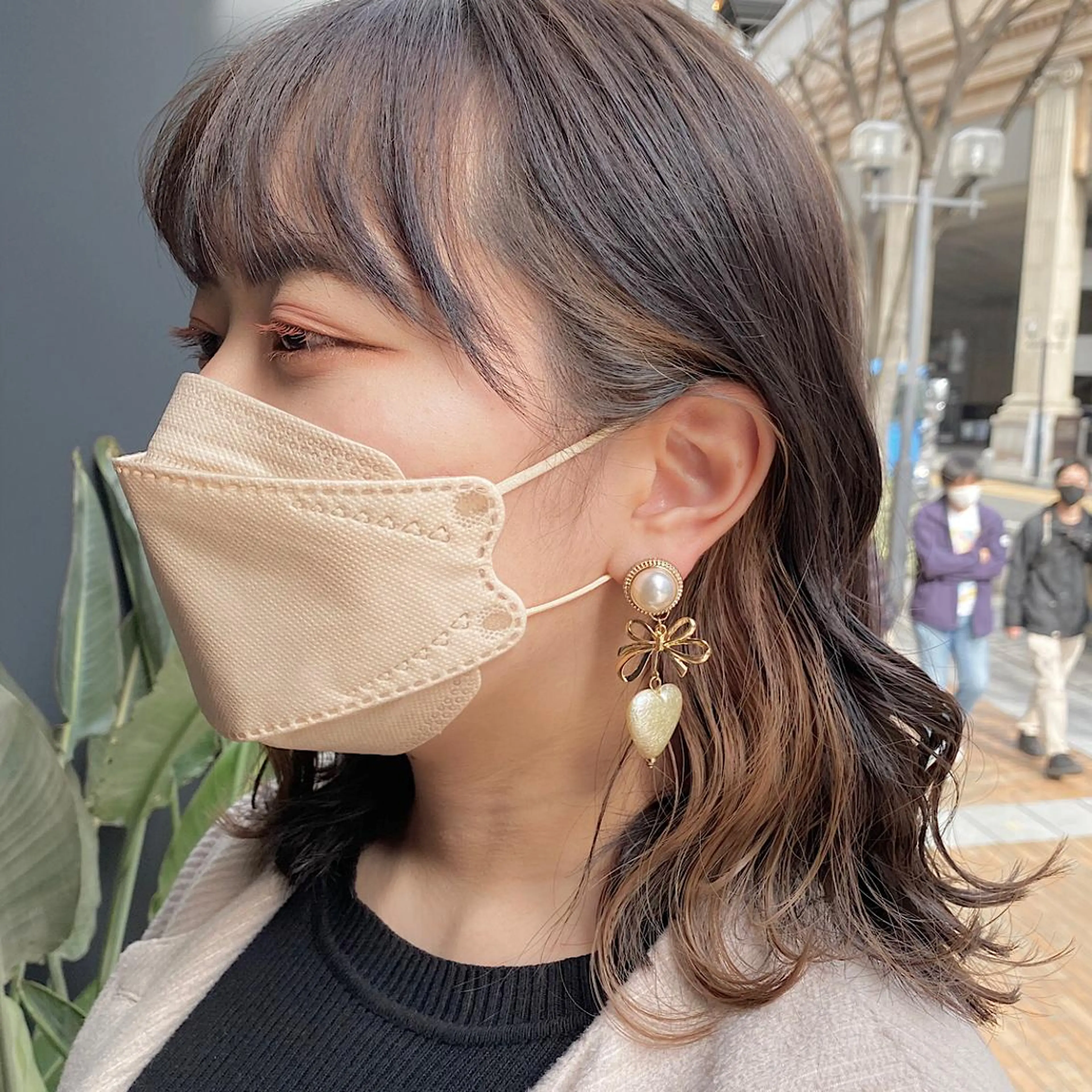 ミディアム カラー カラー指名No.1 土井新治❄️のヘアスタイル