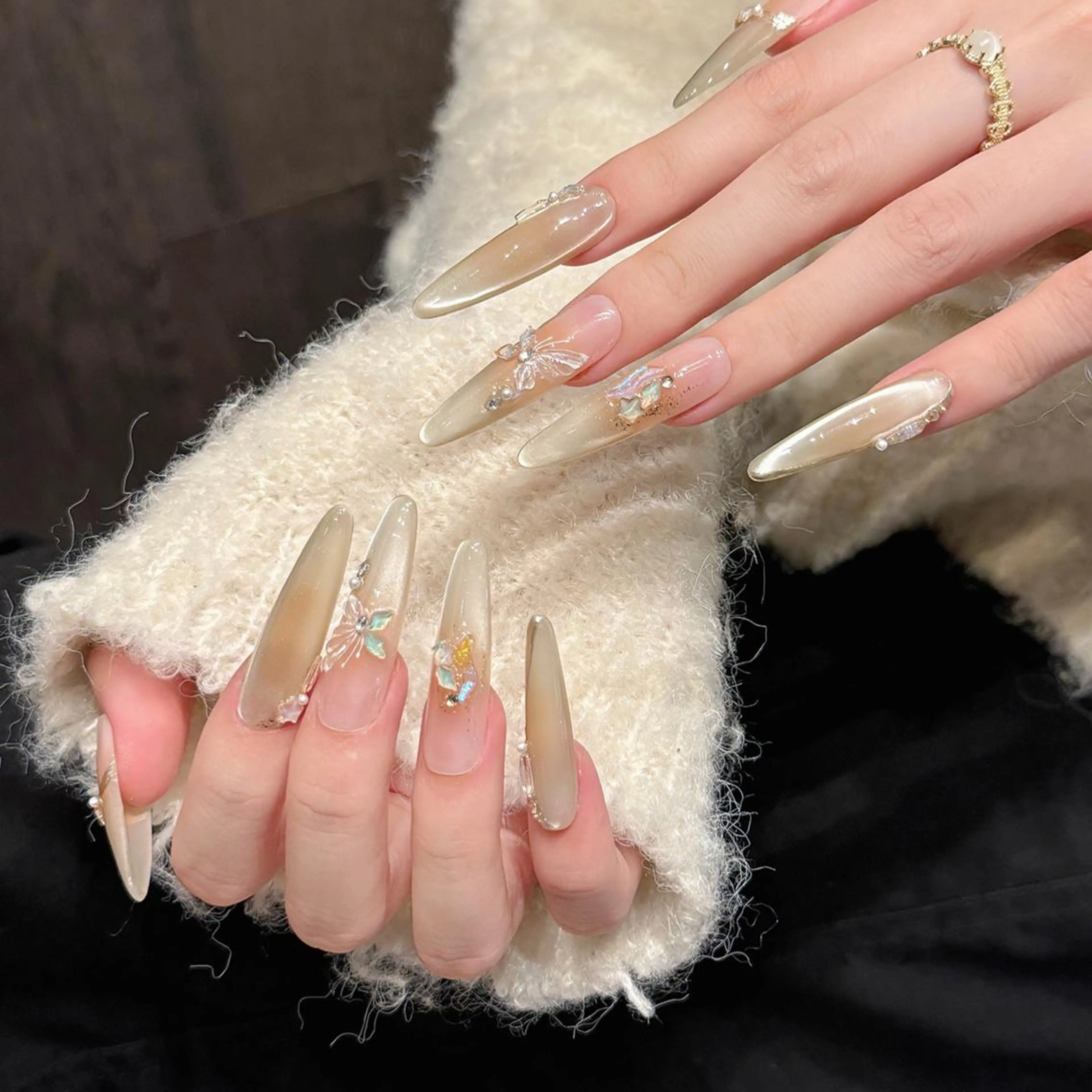 ネイル ジェルネイル スカルプネイル ネイルチップ KIMI 🐰のネイルデザイン