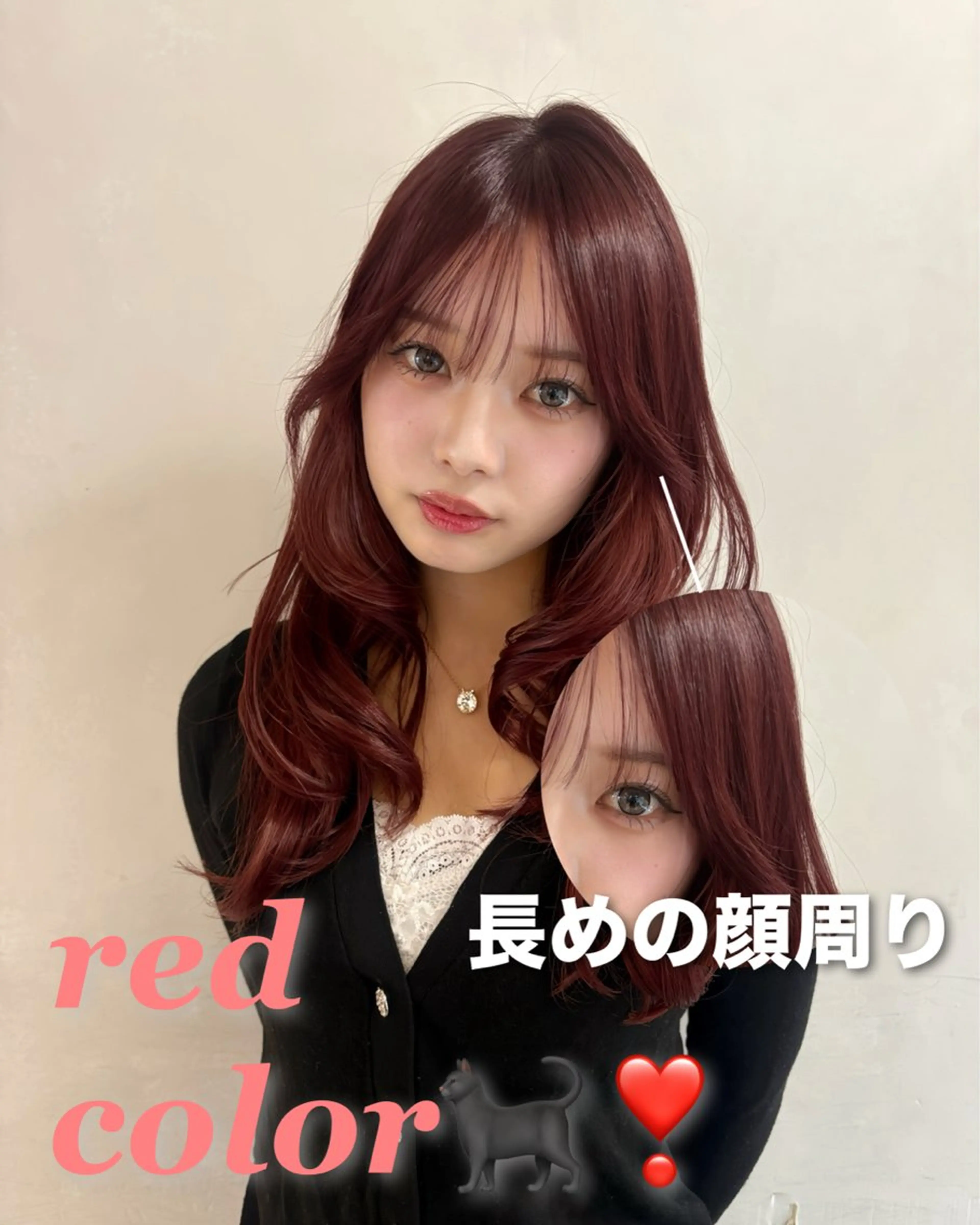 ミディアム カラー カット ヘアカラー 浅倉艶🐈‍⬛ /ウルフ/レイヤーのヘアスタイル