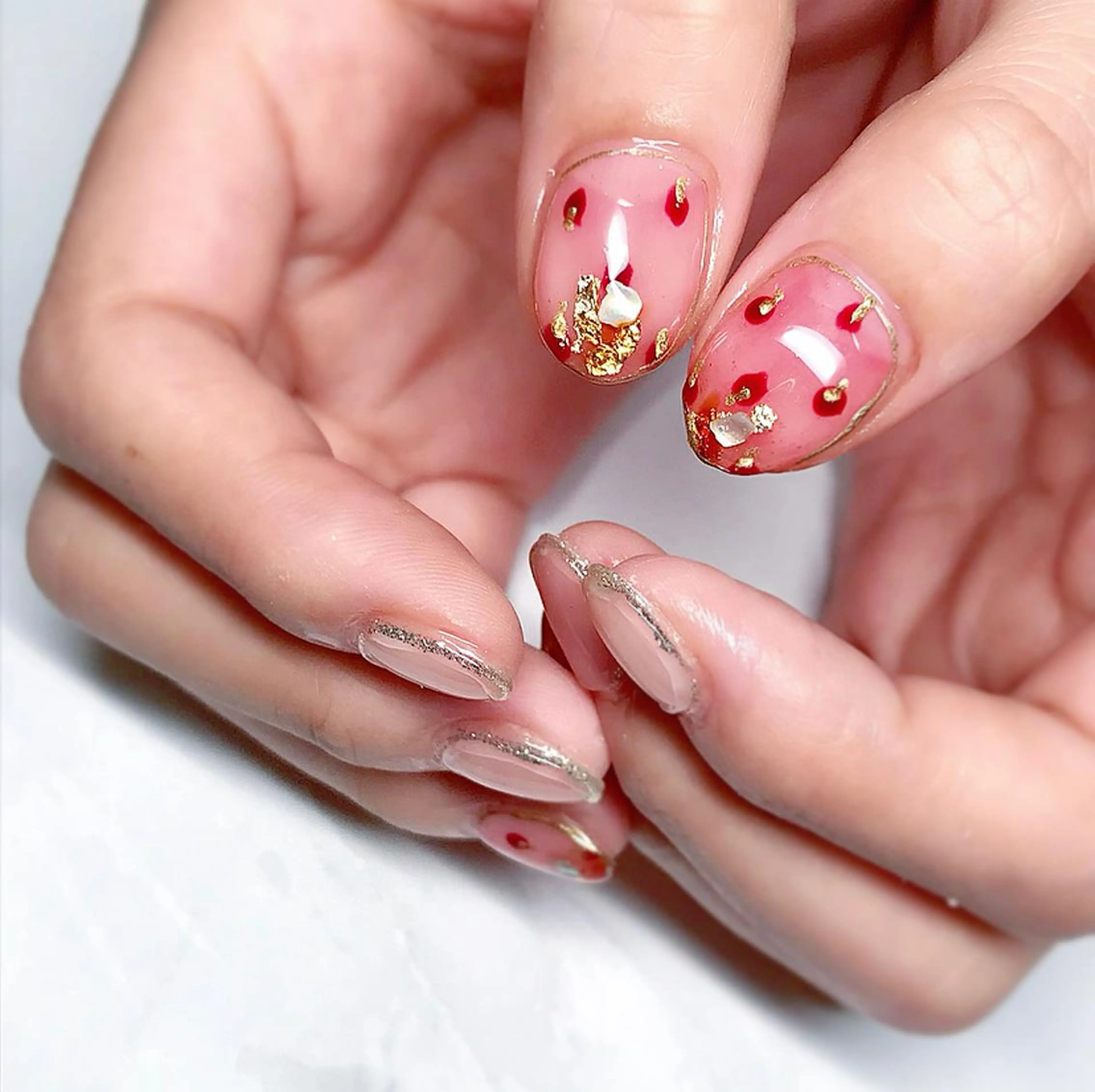 ネイル ハンドネイル 《カメレオン》 西田美輝のその他イメージ