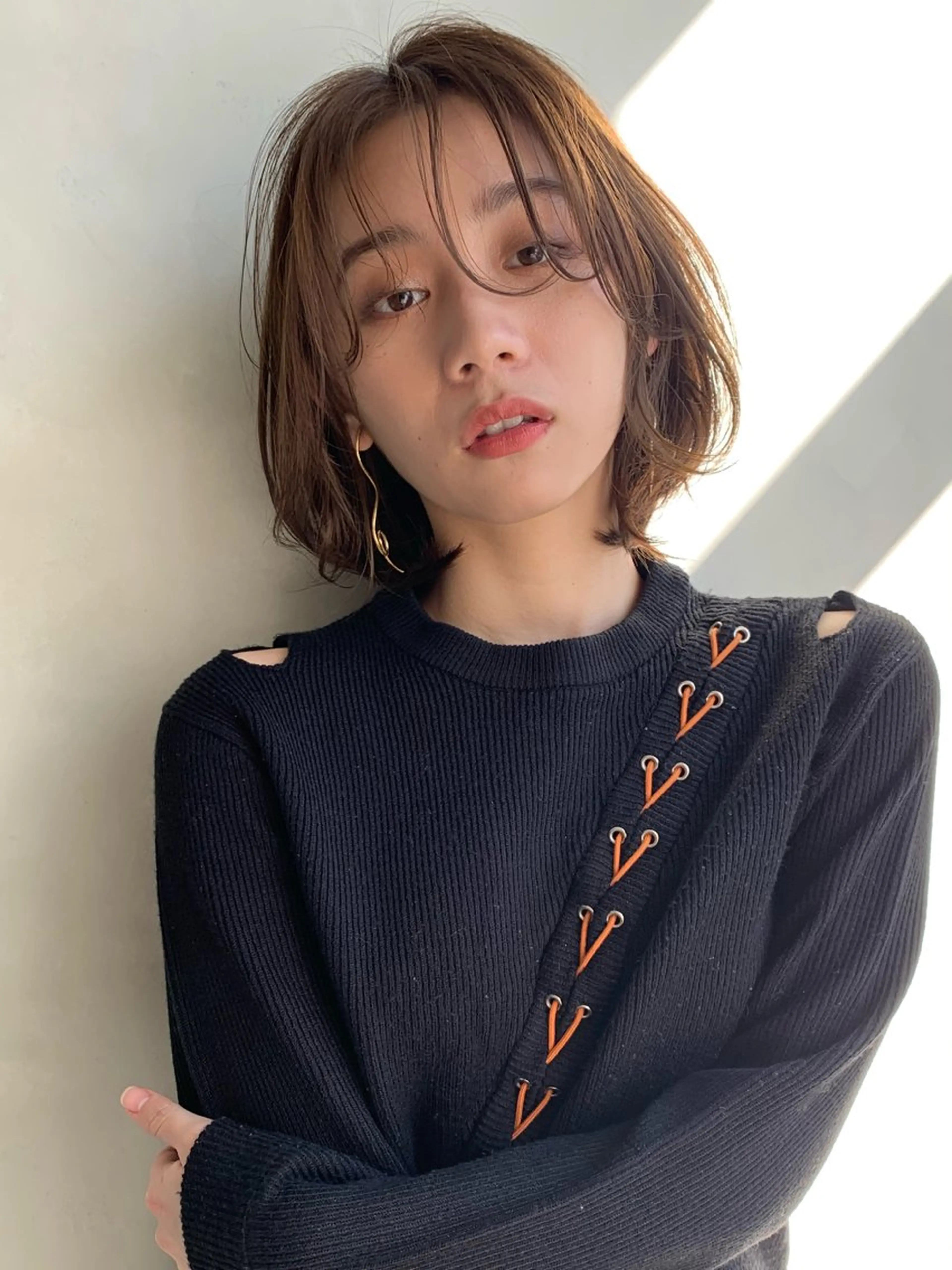 ミディアム 島村 匠のヘアスタイル