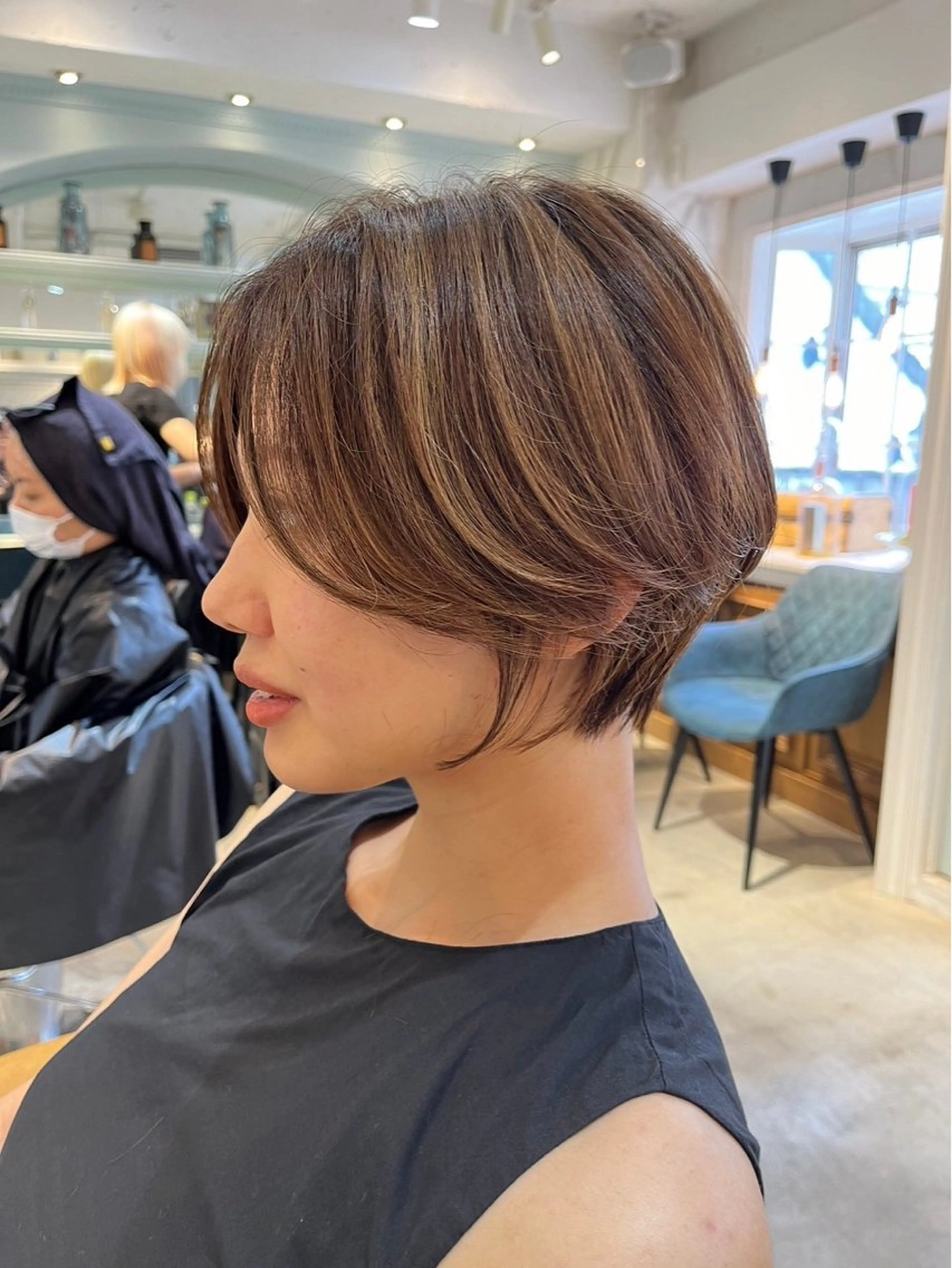 🌈【大好評】🌈小顔ショートカット✂︎ & 集中補修スチームトリートメント✨の写真