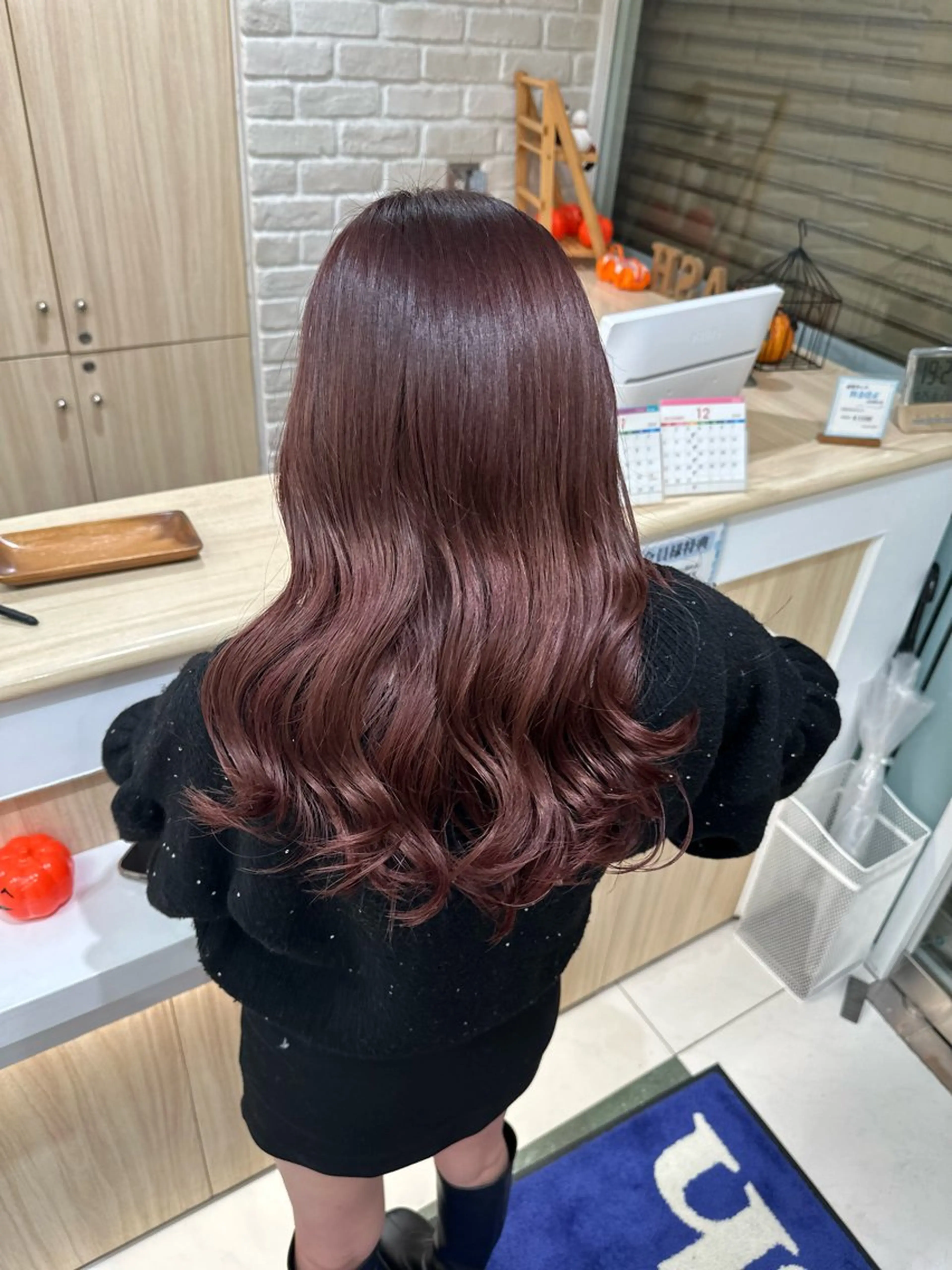 セミロング ヘアカラー ボブ•ショートカット 草野太一のヘアスタイル