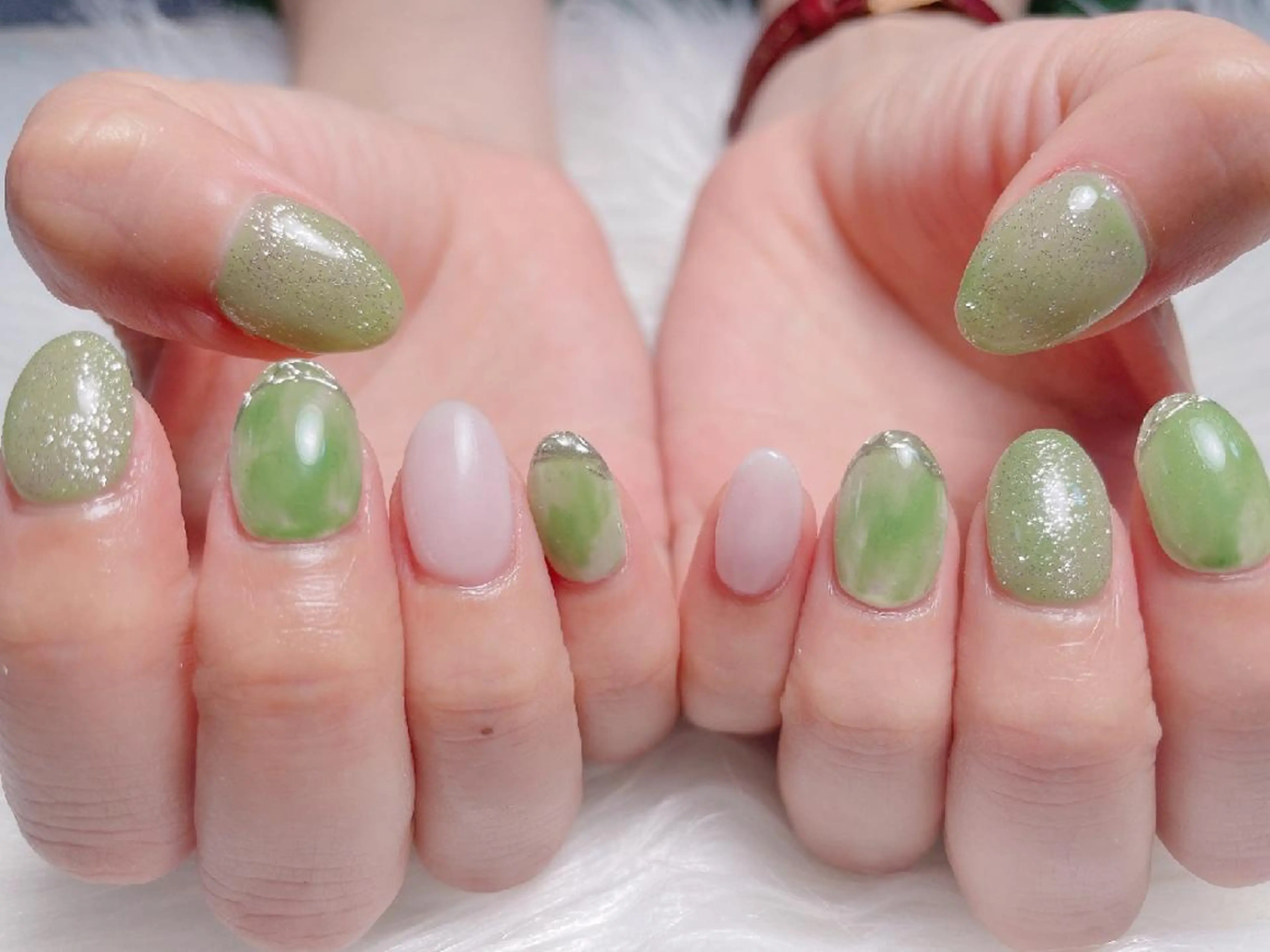 ネイル 🎀Yumi✨ 長さ出し専門のネイルデザイン