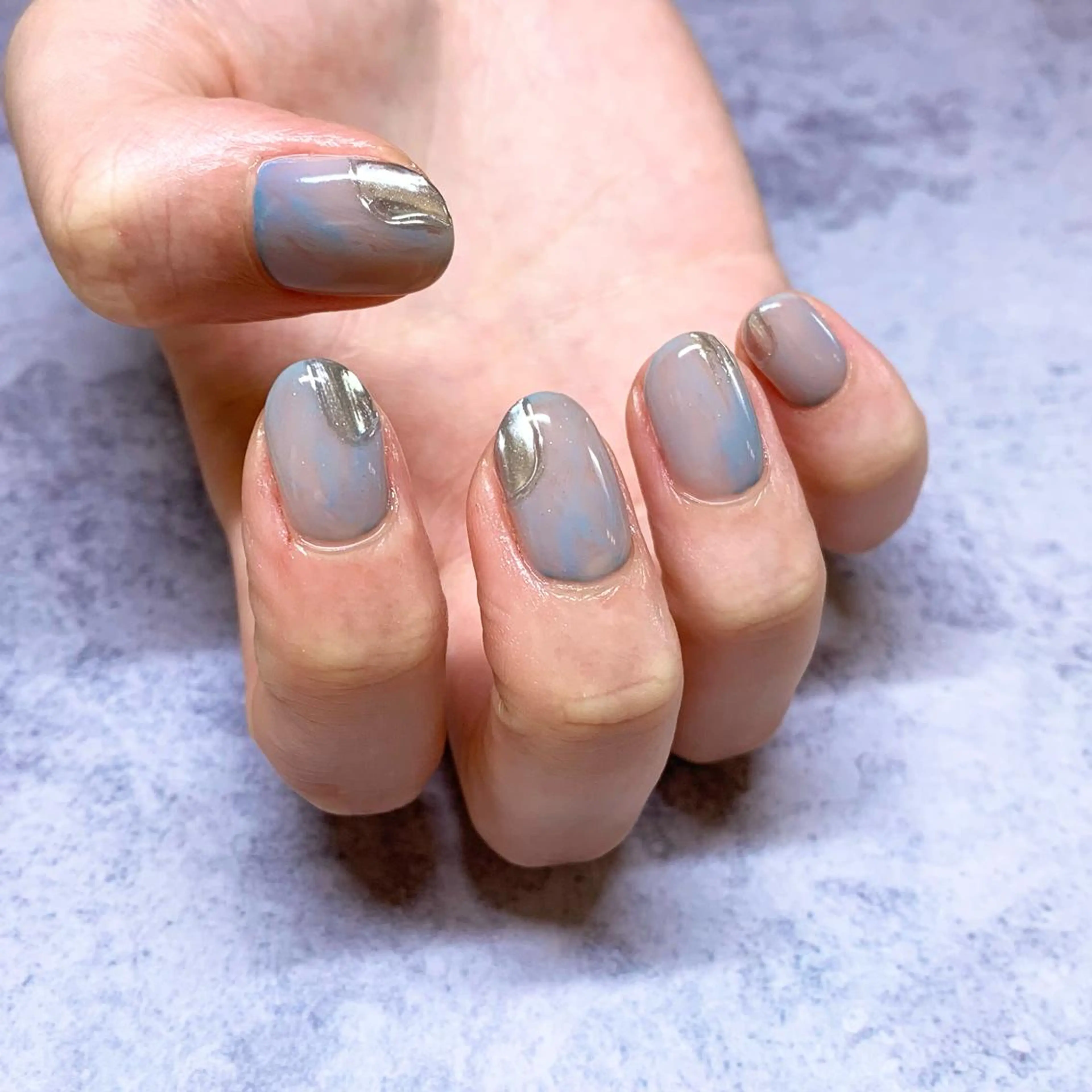 ネイル ハンドネイル ウシク ミユキのネイルデザイン