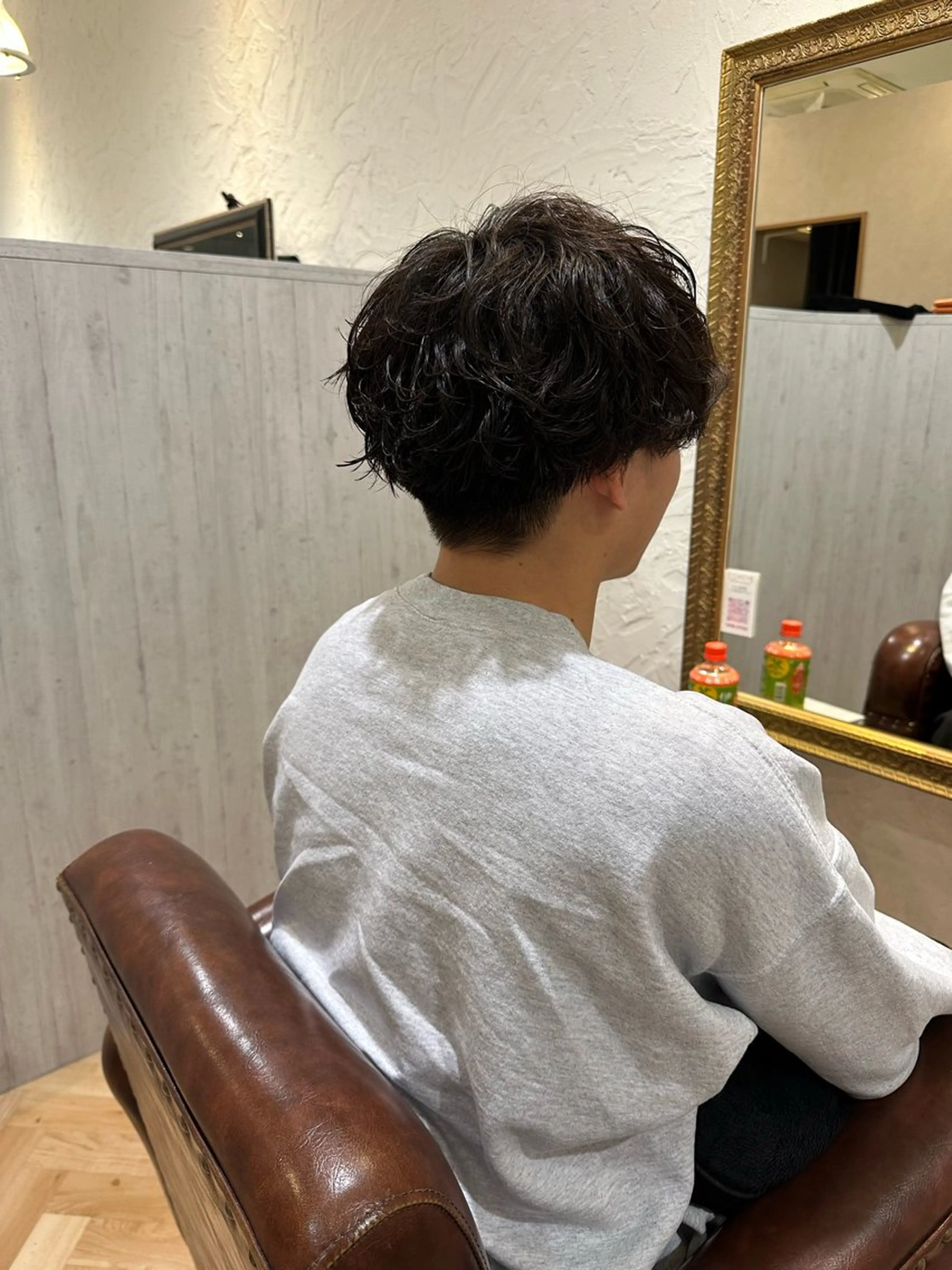 ショート パーマ airi 切りっぱなしボブ✂︎のヘアスタイル