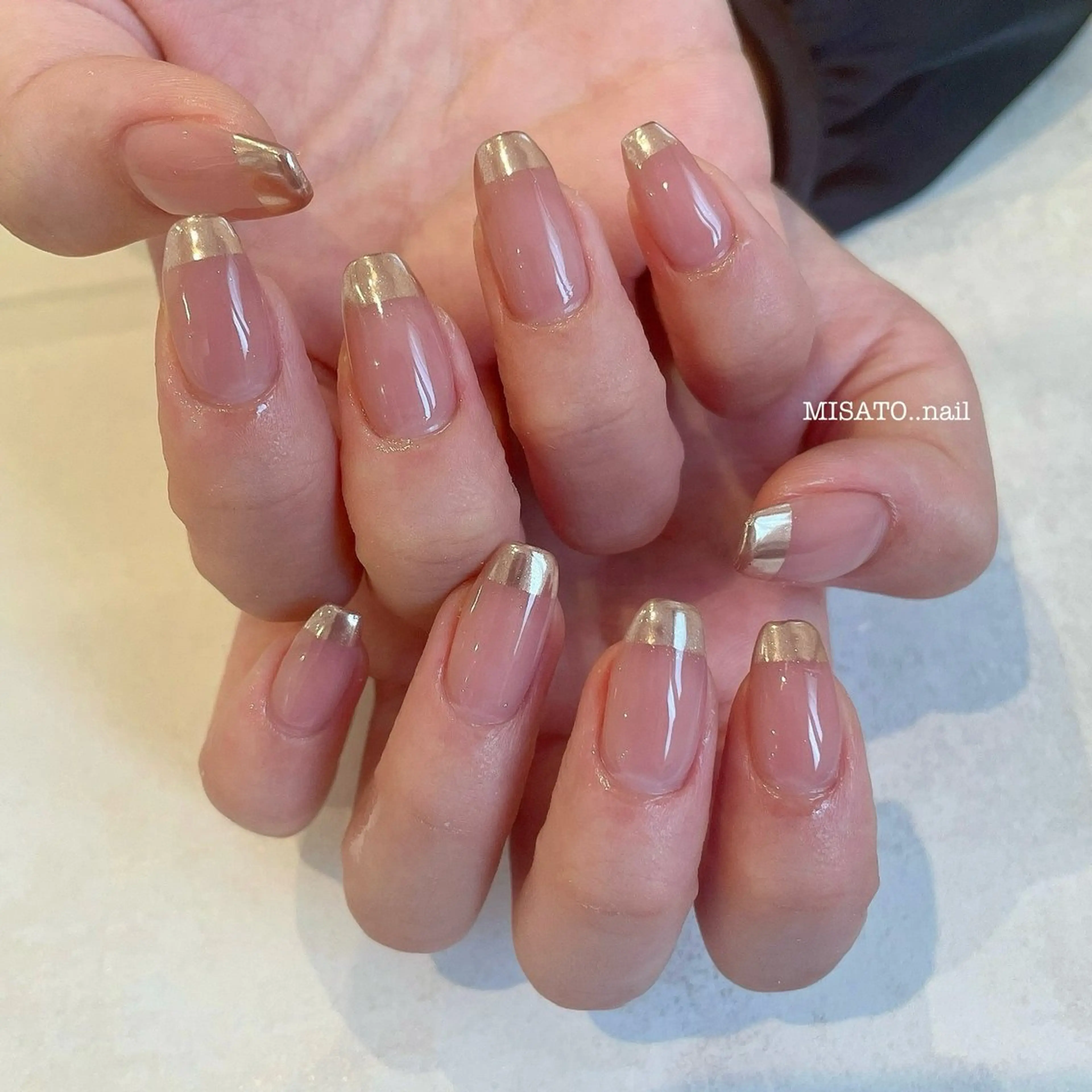 ネイル ハンドネイル ハンドケア coup-de-vent（クードヴァン）所属・MISATO nailのネイルデザイン