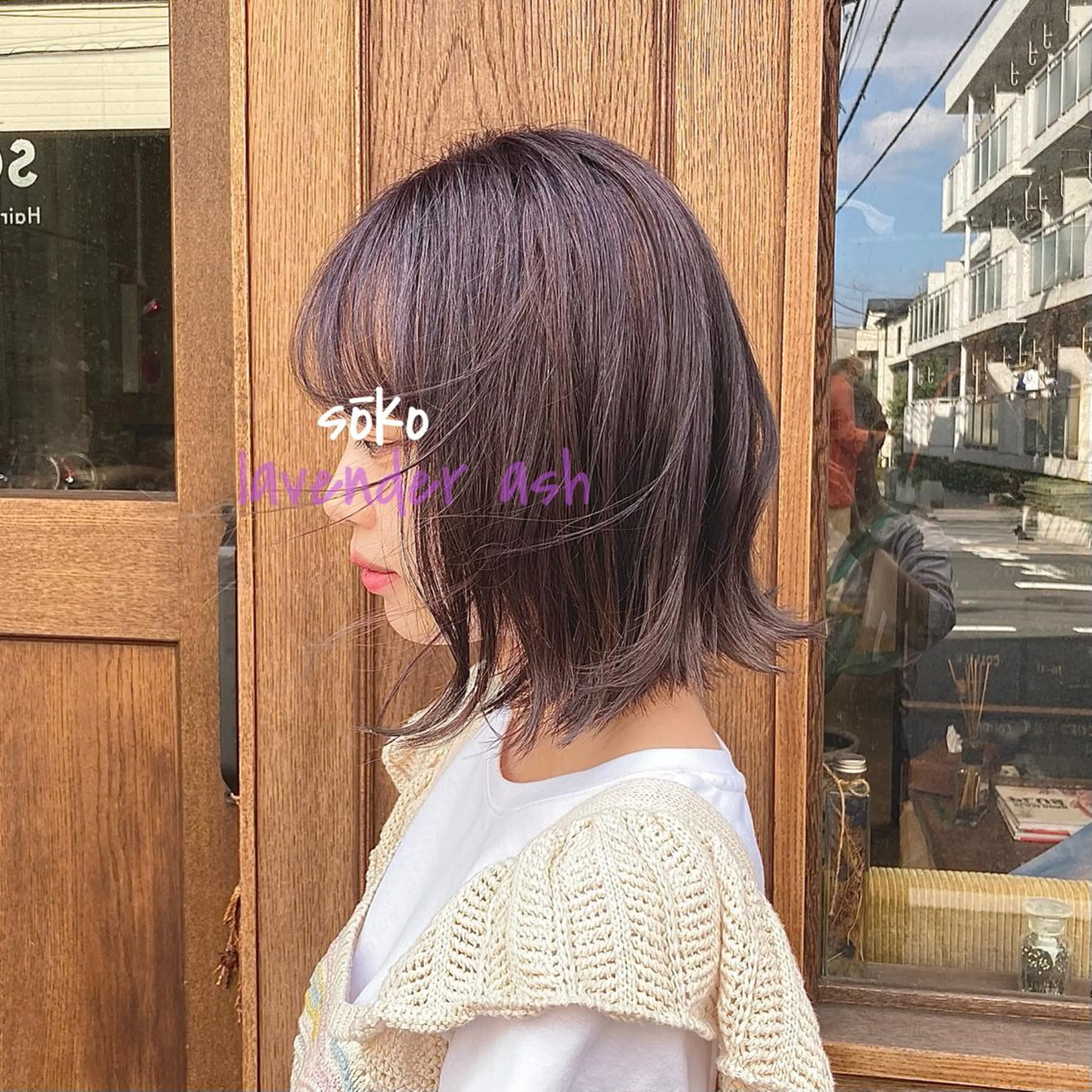 ショート カラー パーマ ヘアアレンジ マツエク・マツパ ブリーチ ヘアカラー トリートメント sōko   Hair&Nail Salon所属・透明感カラー 🌛 mayuのヘアスタイル