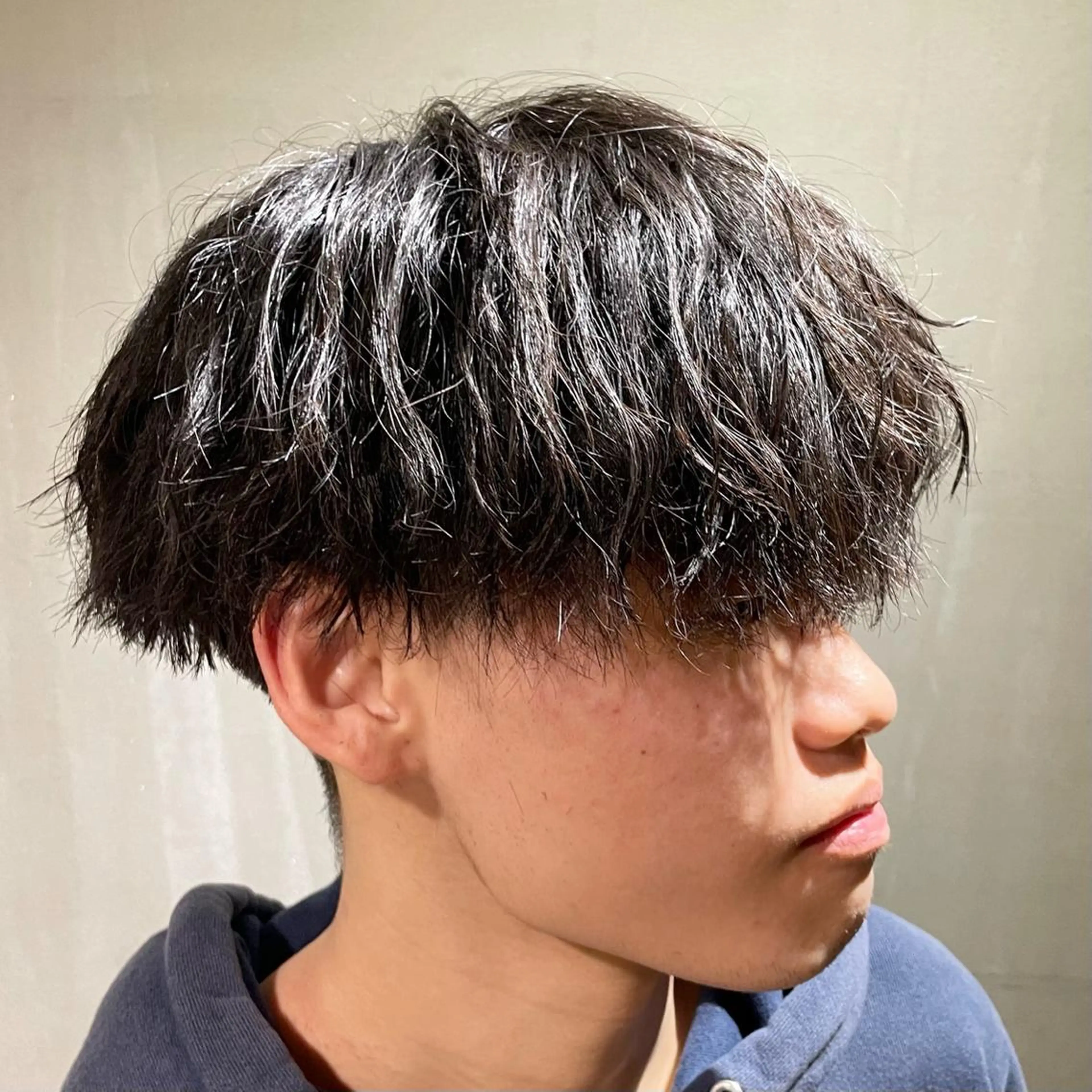 パーマ メンズ メンズパーマ ツイストスパイラルパーマ スパイラルパーマ メンズ/メンズパーマ /心斎橋/新地政紀のヘアスタイル