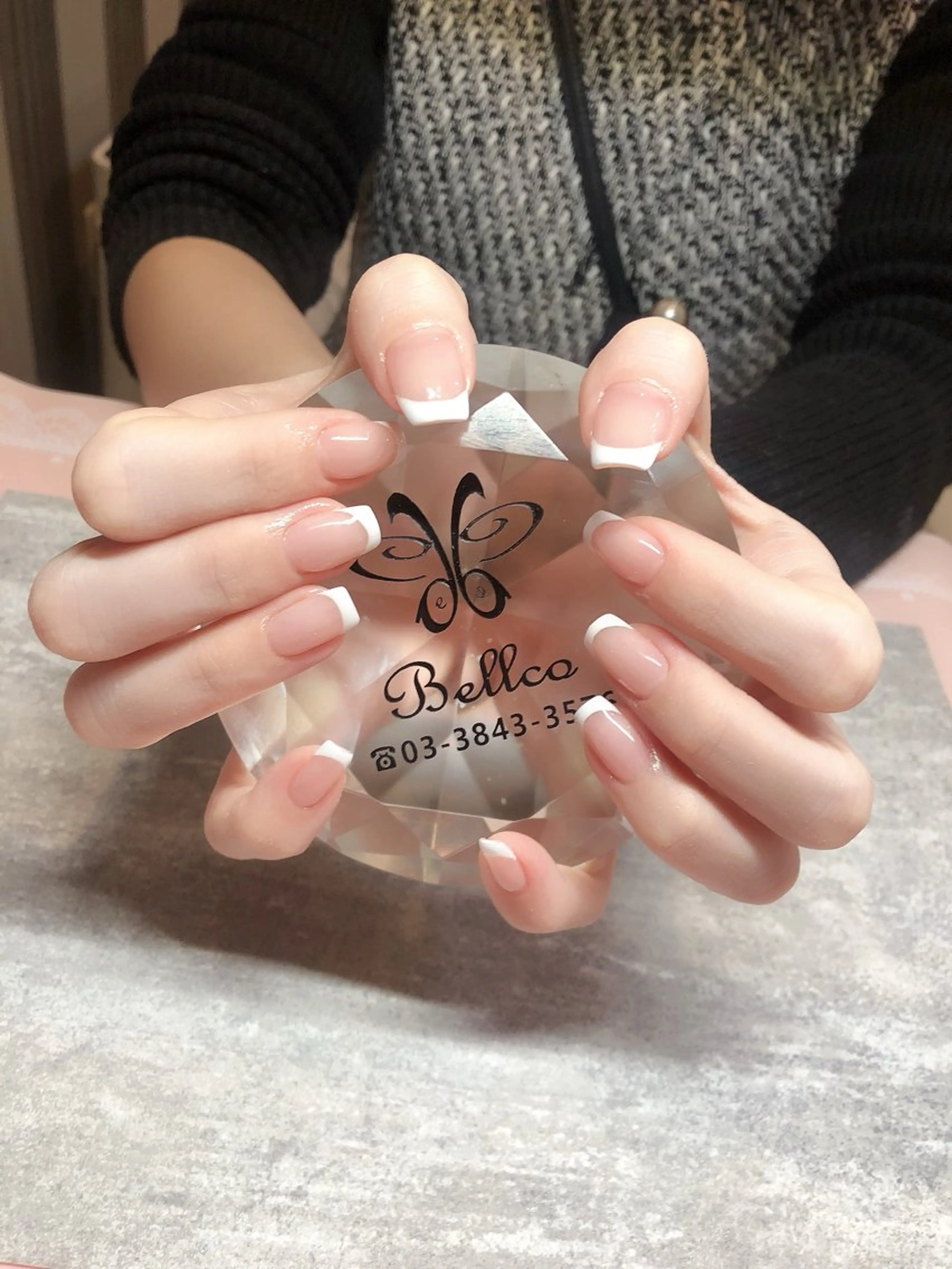 ネイル フレンチネイル ベラッコ所属・ネイルサロン ベラッコのネイルデザイン