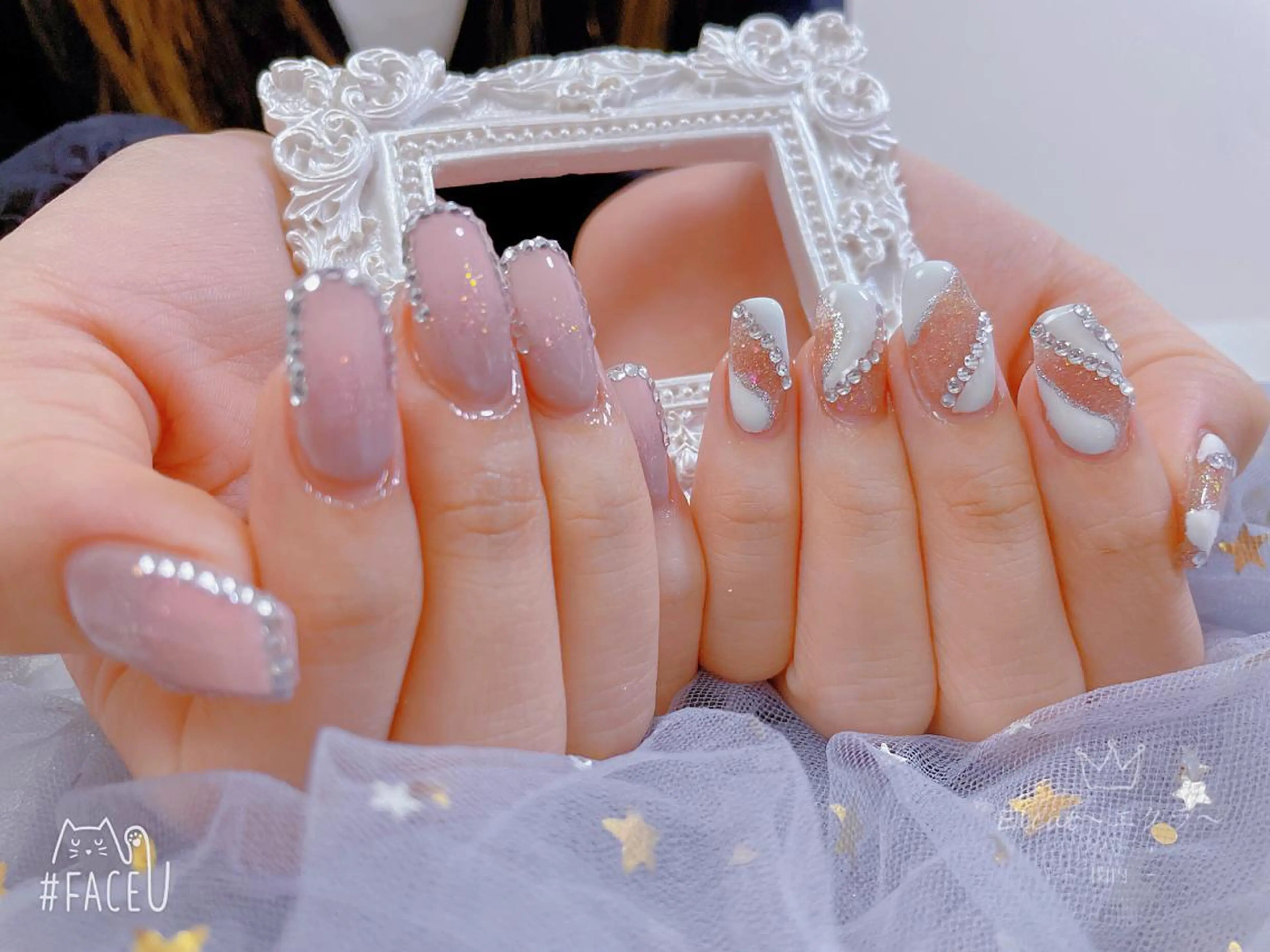 ネイル ハンドネイル ネイルサロンエクラ 🫧Shizukaのネイルデザイン