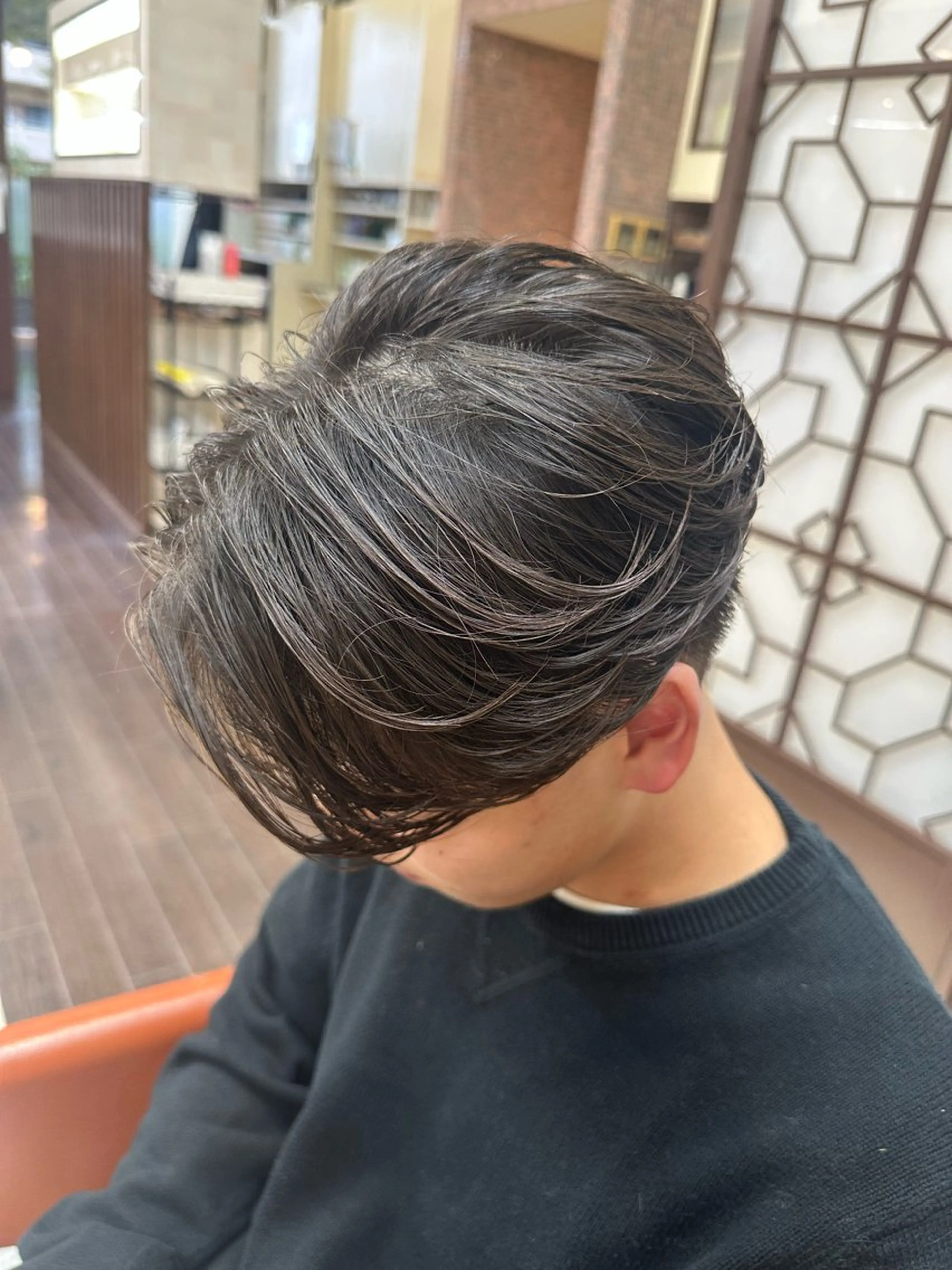 ショート カラー パーマ メンズ メンズパーマ ニュアンスパーマ カット パーマ 毎月230人担当/ メンズヘア/清和武虎のヘアスタイル