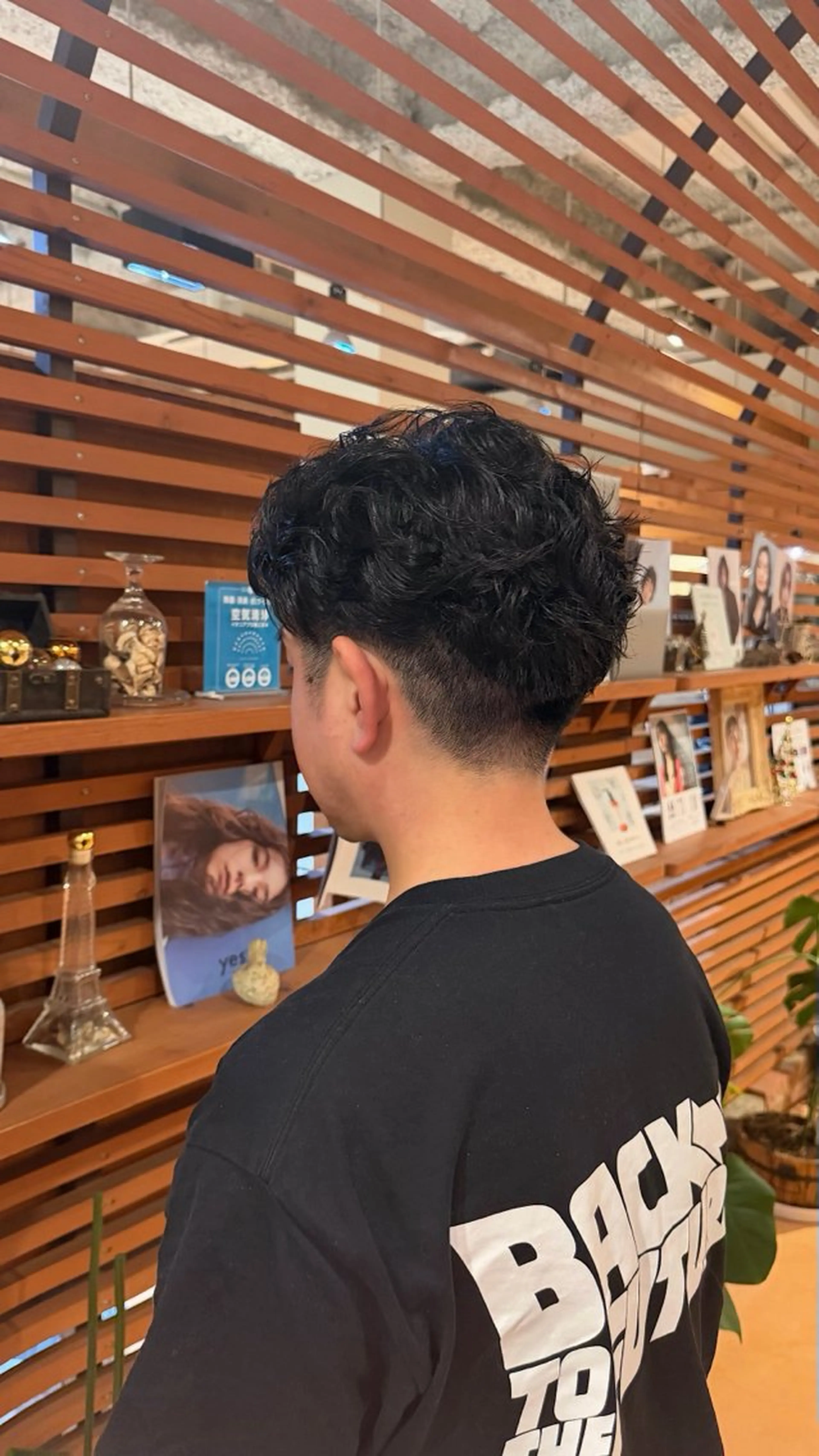 パーマ メンズ mashu/ブリーチ /パーマ/ranaのヘアスタイル