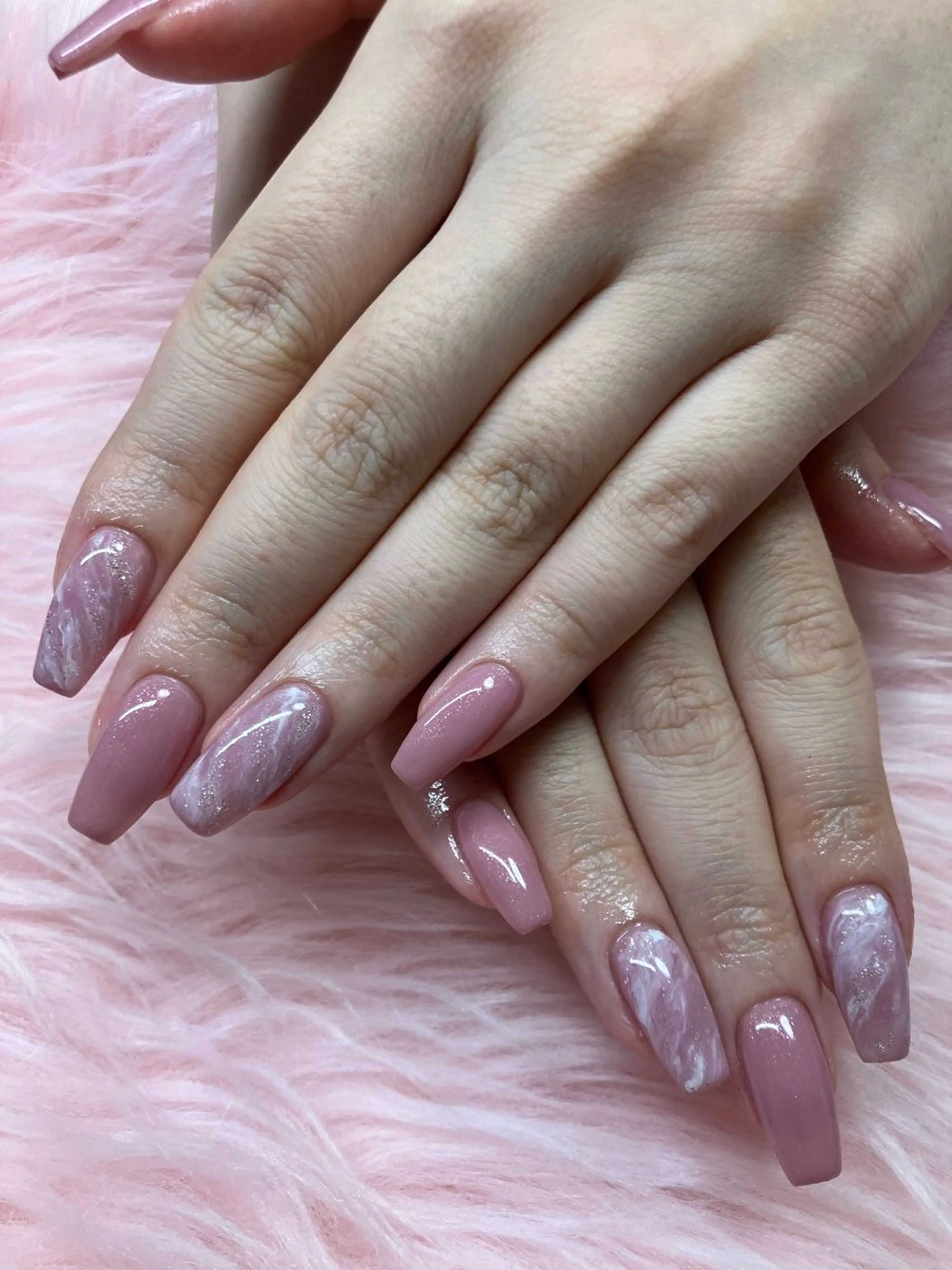 ネイル ハンドネイル rukianail 新里のネイルデザイン