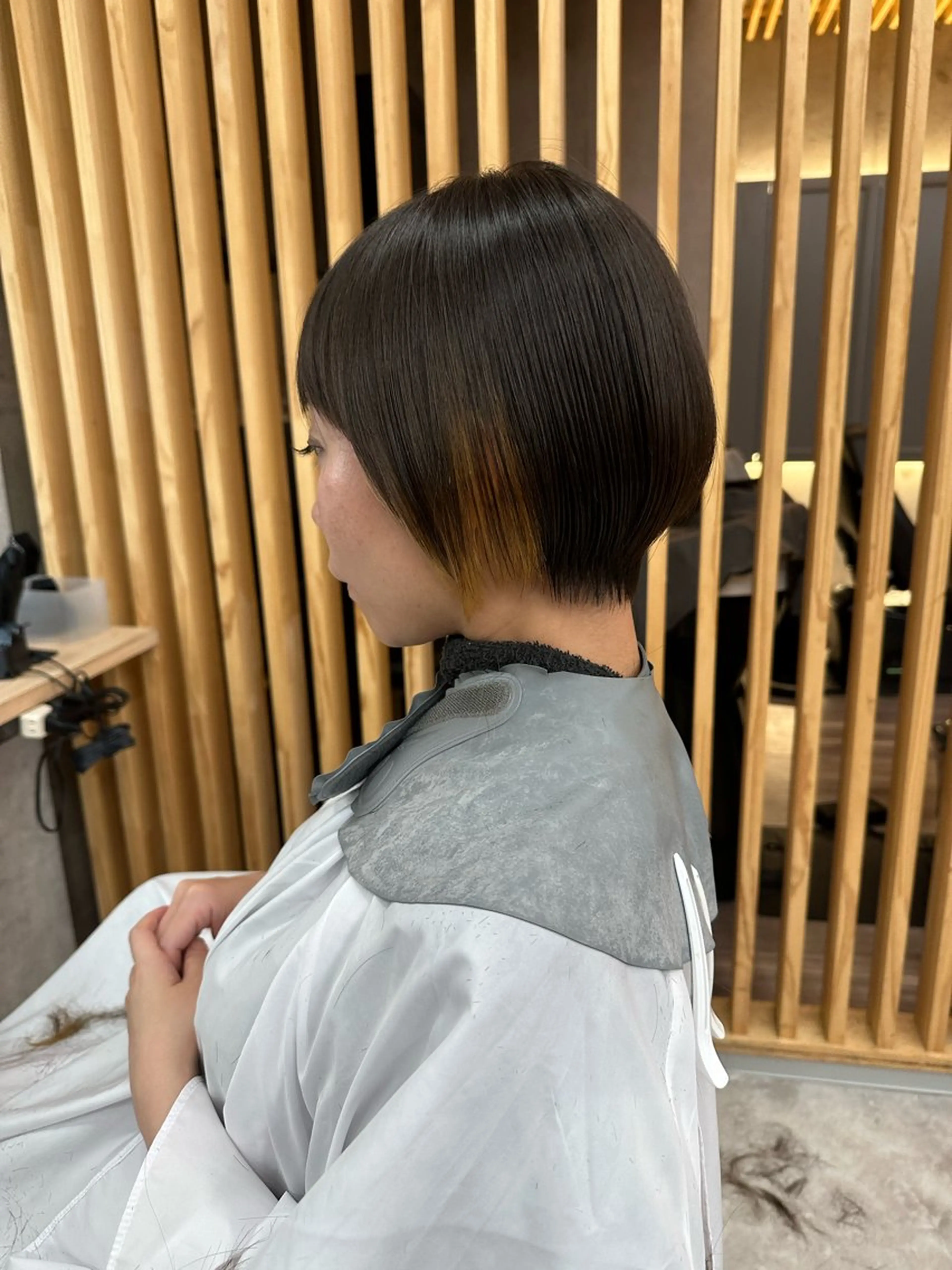 ショート tint by alo bleach 大阪梅田【ティントバイアロブリーチ】所属・✨武内凌太✨ カットモデル募集のヘアスタイル