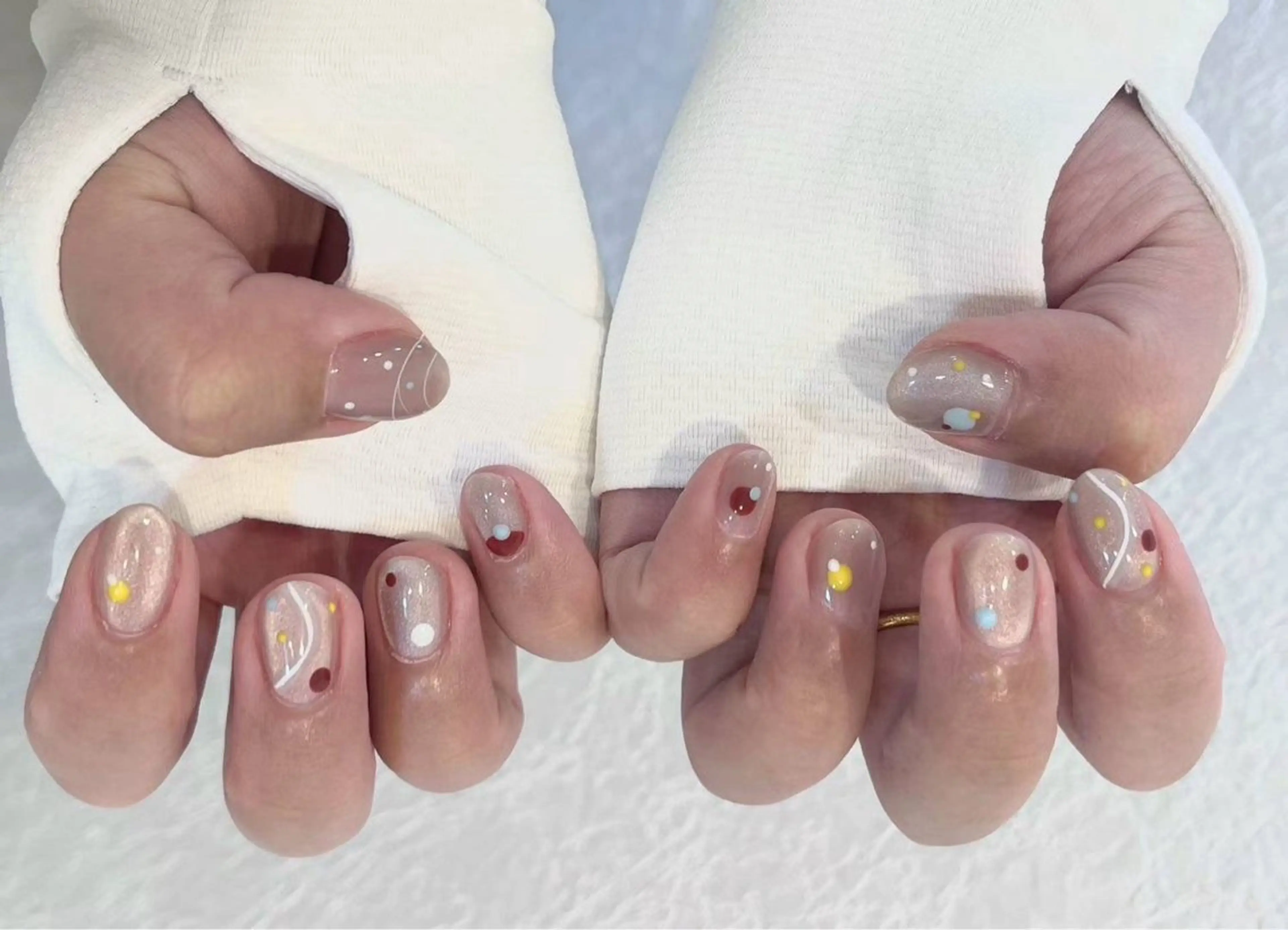 ネイル アートネイル フラワーネイル フットネイル ジェルネイル マグネットネイル Babarla Nailのネイルデザイン