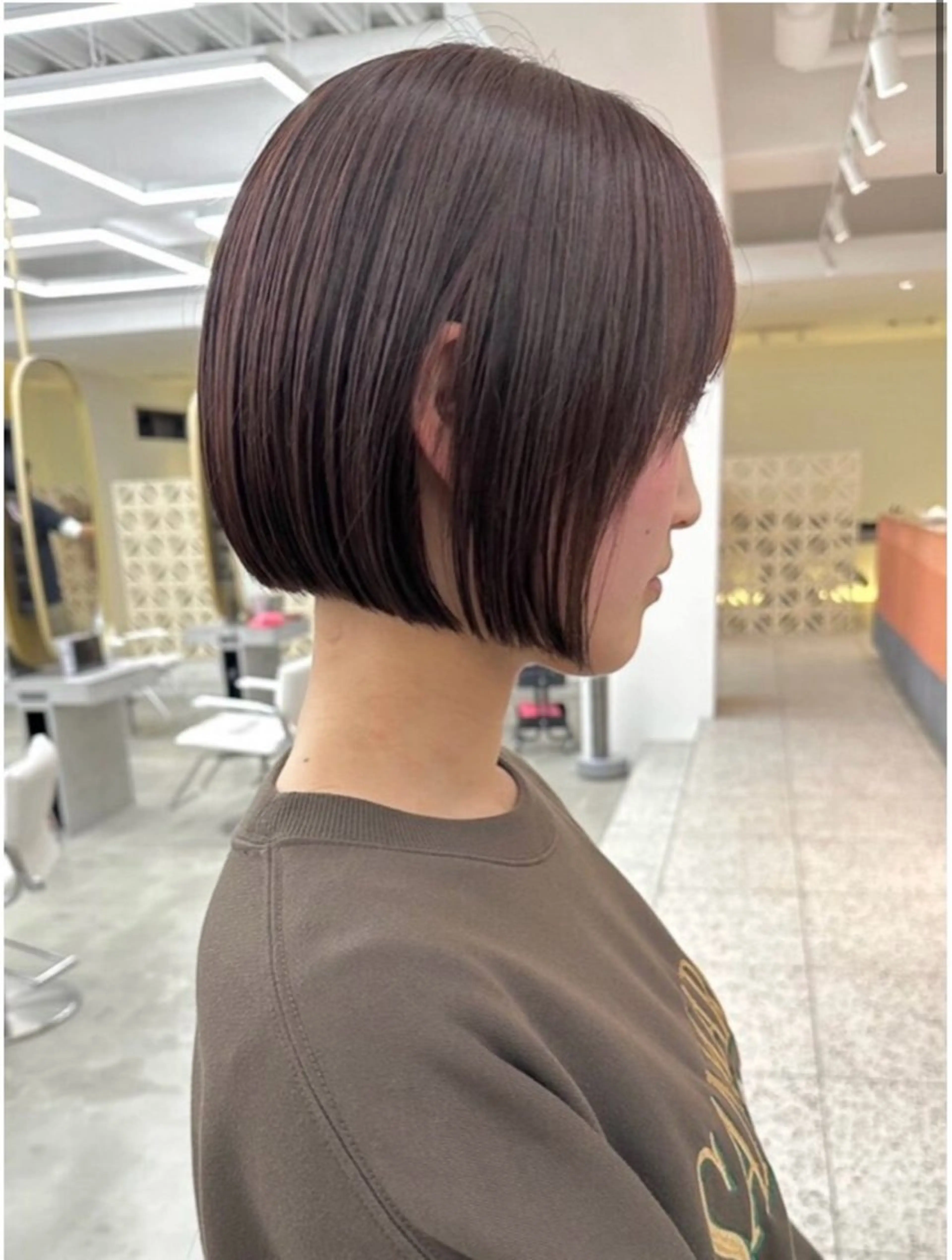 ショート カット トリートメント noe tton所属・あゆな/名古屋/ ボブ/透明感カラーのヘアスタイル