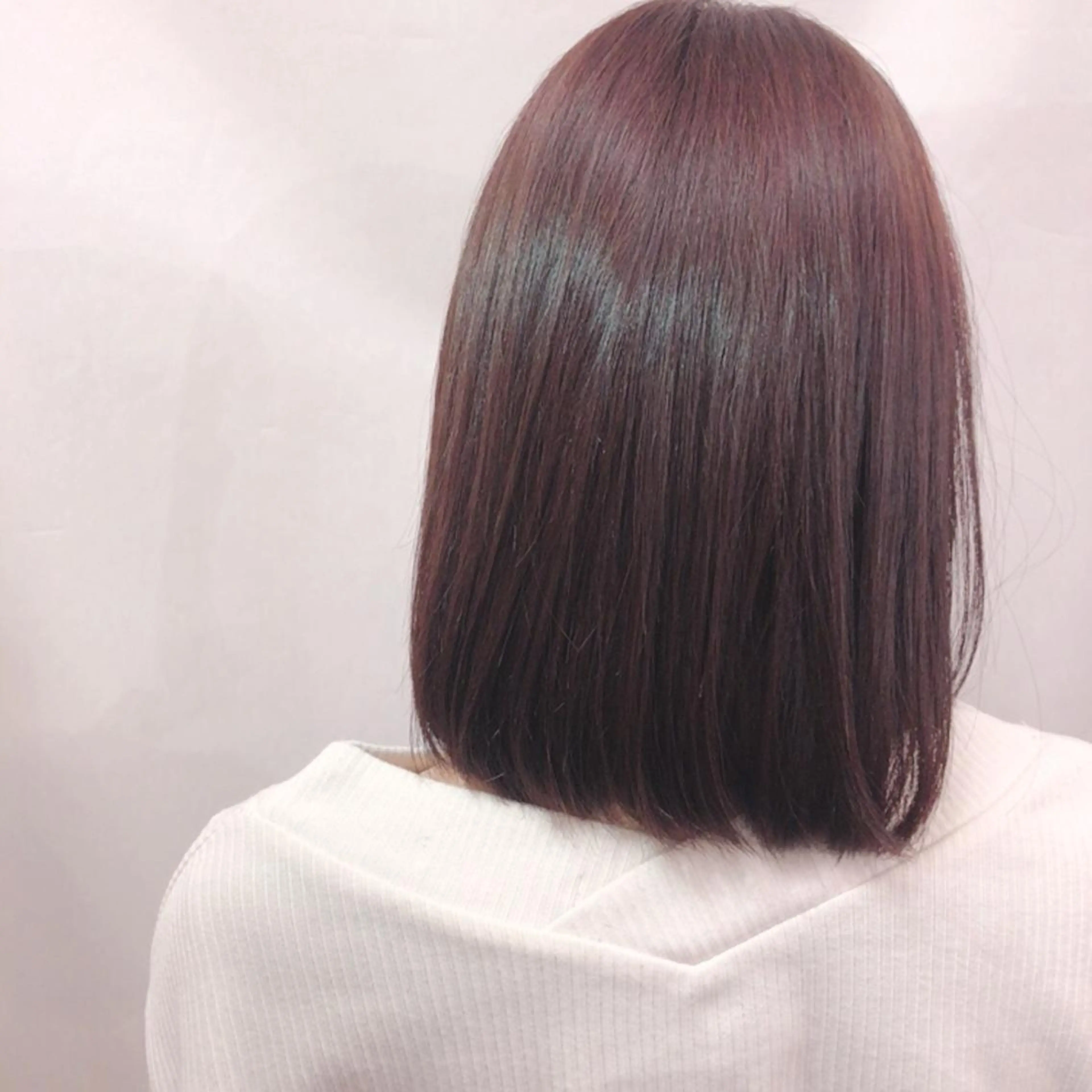 ミディアム カラー パーマ ヘアアレンジ ブラウンカラー ピンクカラー ピンクブラウン Nyne所属・🍀失敗しない 縮毛矯正熊谷竜馬🍀のヘアスタイル
