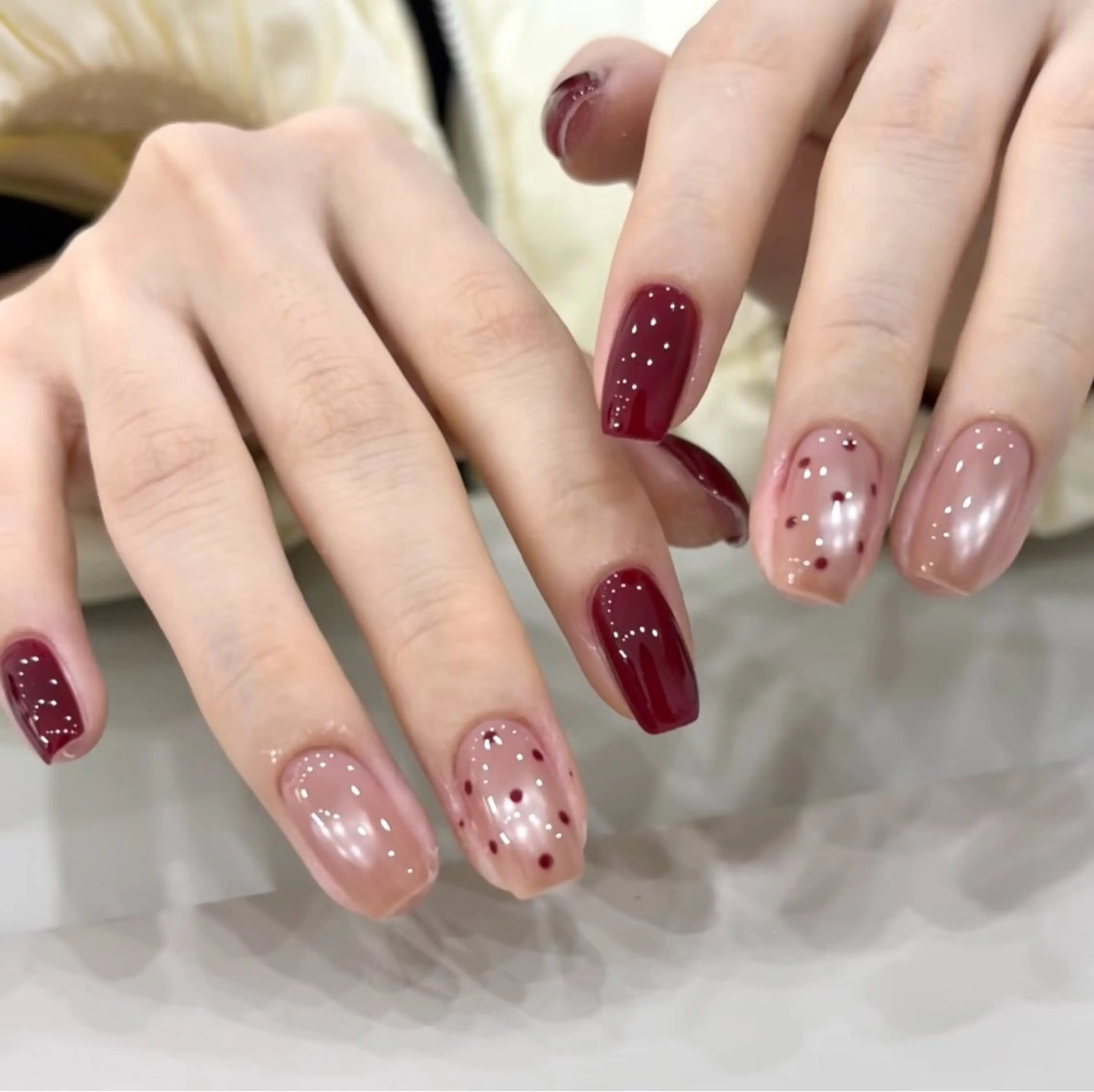 ネイル ハンドネイル もも モモのネイルデザイン