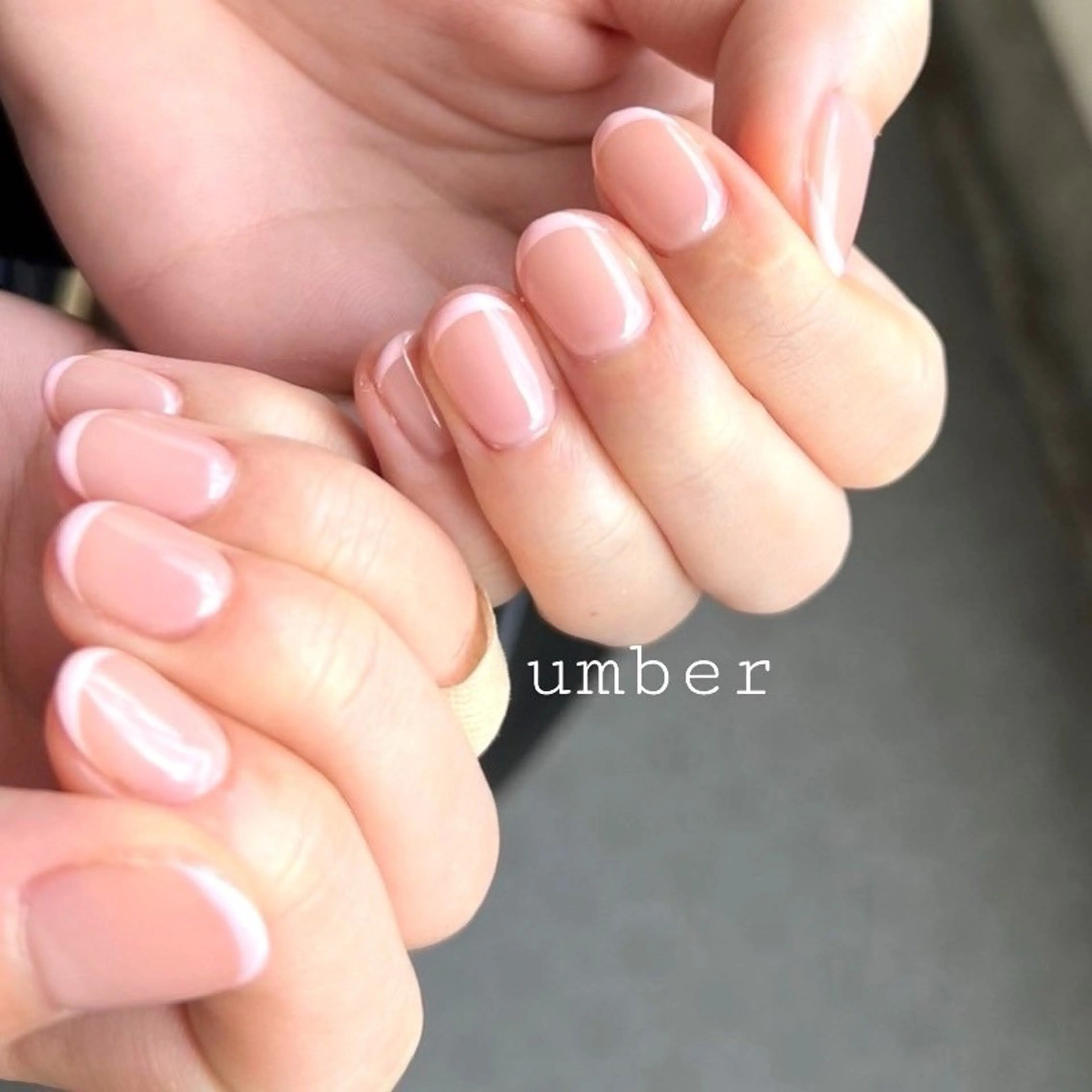 ネイル ハンドネイル umber 三茶1分のネイルデザイン