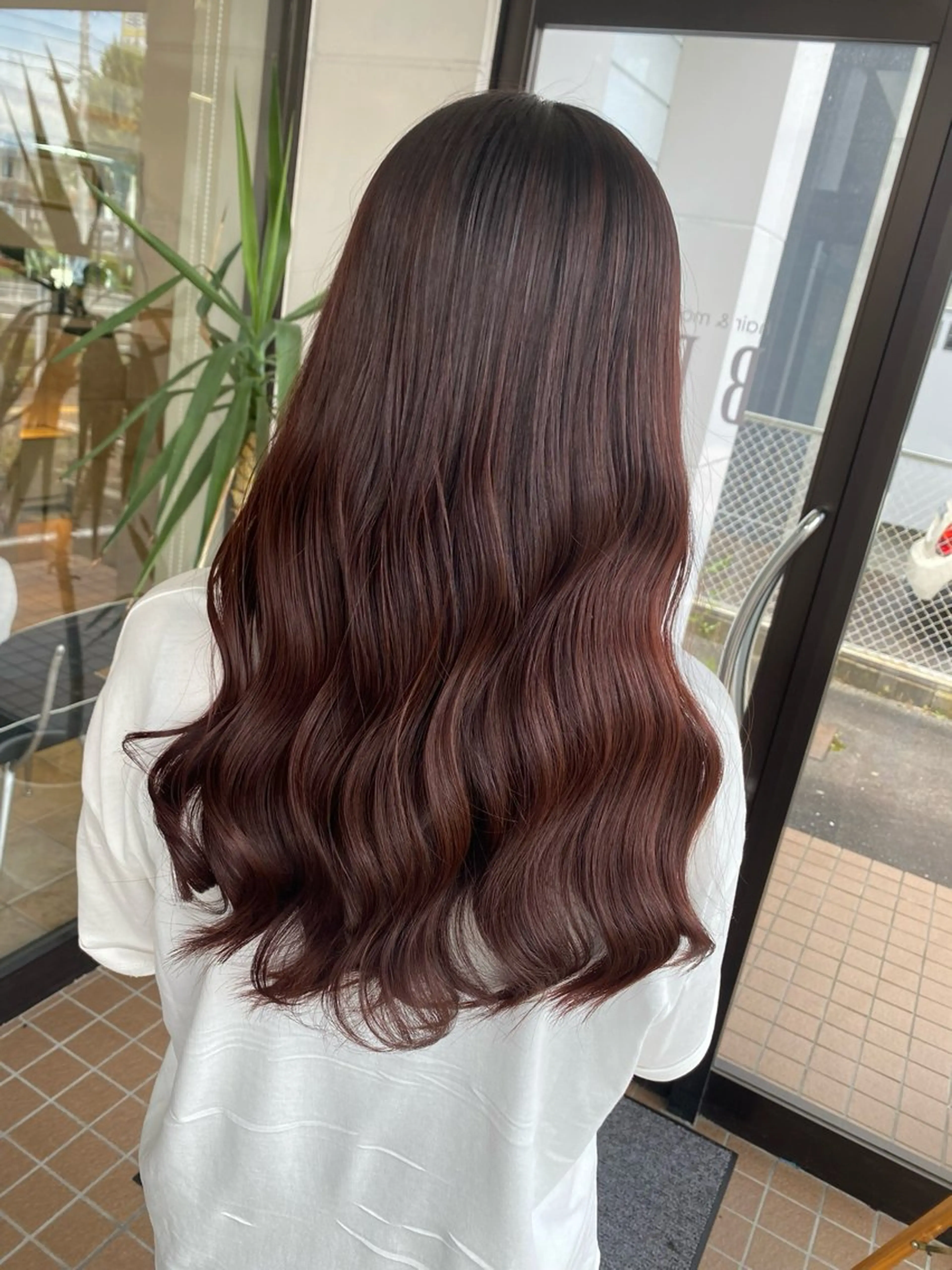 ロング ヘアカラー トリートメント 🇰🇷韓国風顔周り NANAMI🇰🇷のヘアスタイル