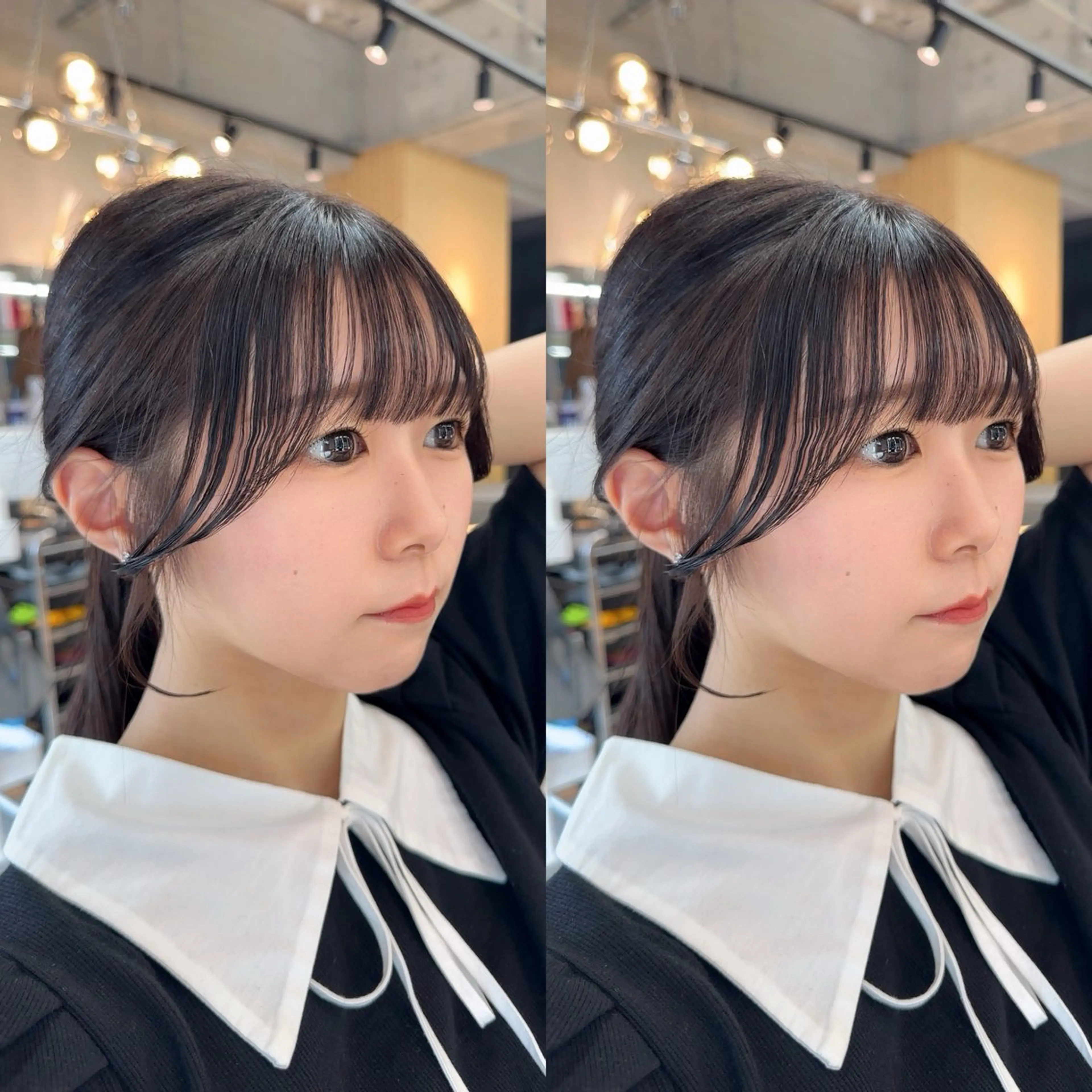 ロング カット ヘアカラー トリートメント ✨髪質改善特化✨副 店長椎葉信乃介のヘアスタイル