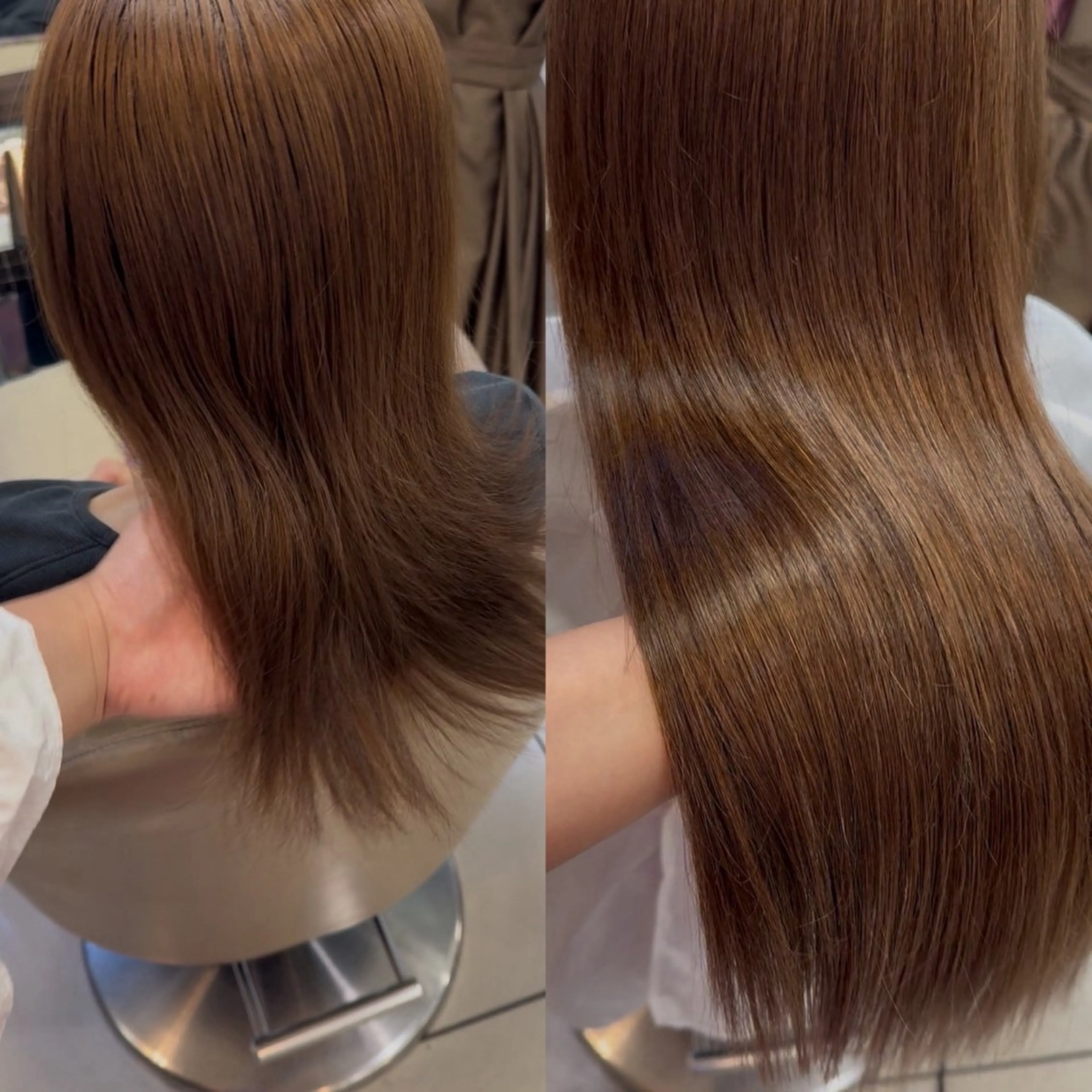 ロング カラー メンズ シールエクステ エクステ カット ヘアカラー エクステ ヘアセット エクステ🎀カラー✨ レイヤー🌙しぇるのヘアスタイル