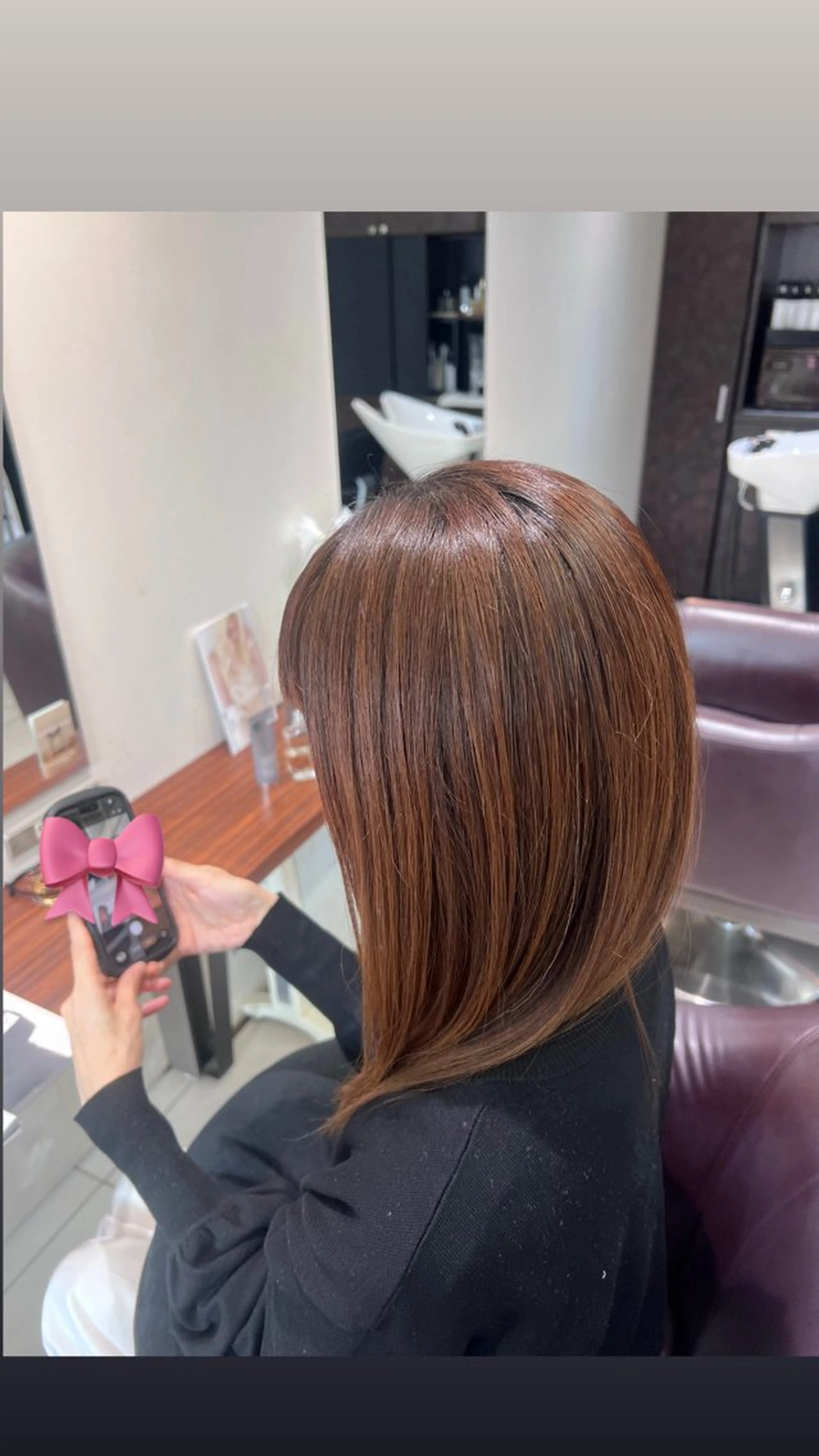 ミディアム トリートメント SOL しゅのんのヘアスタイル