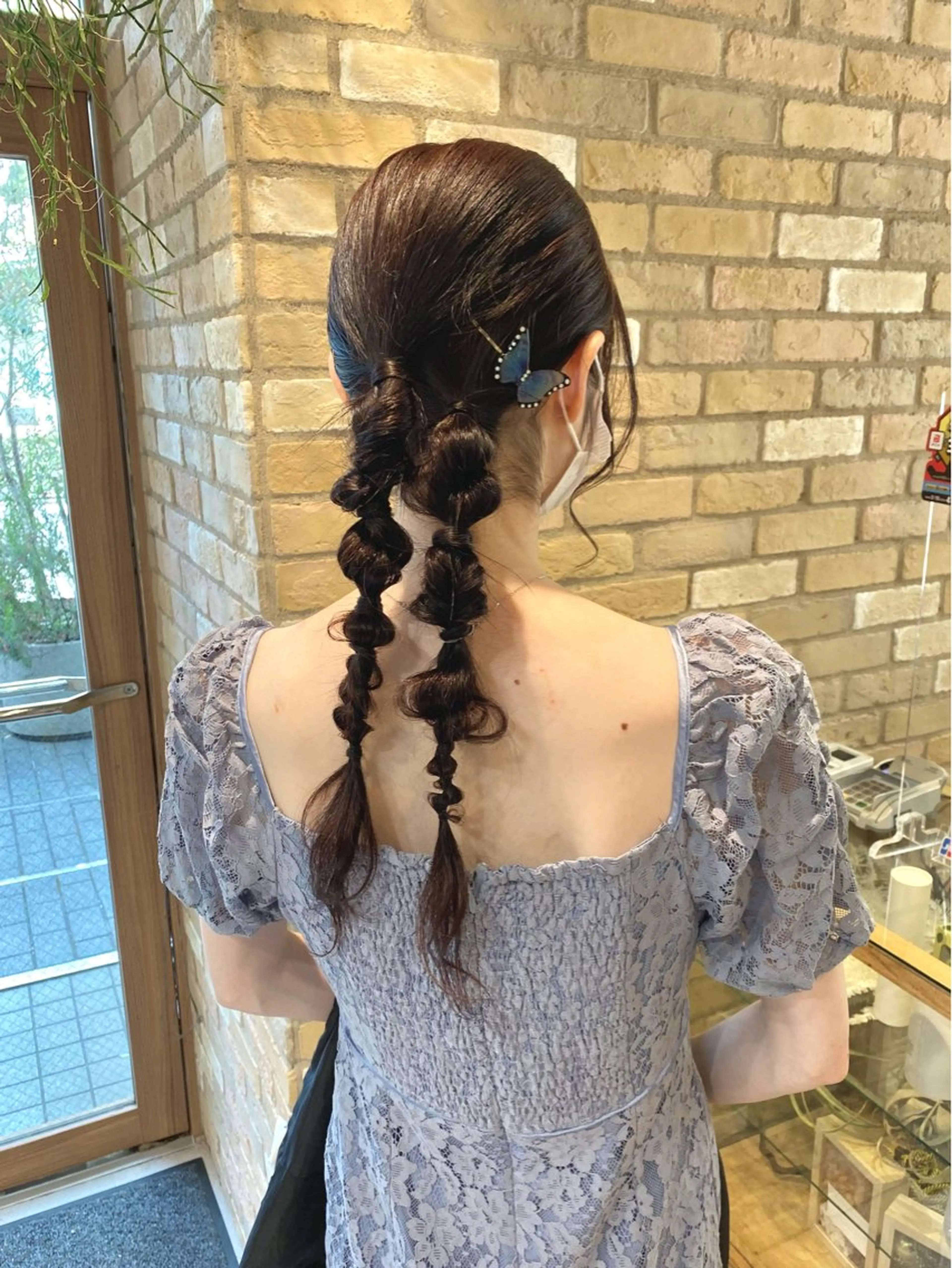 ヘアアレンジ ヘアセット 透明感/レイヤー カット🎀マコのヘアスタイル