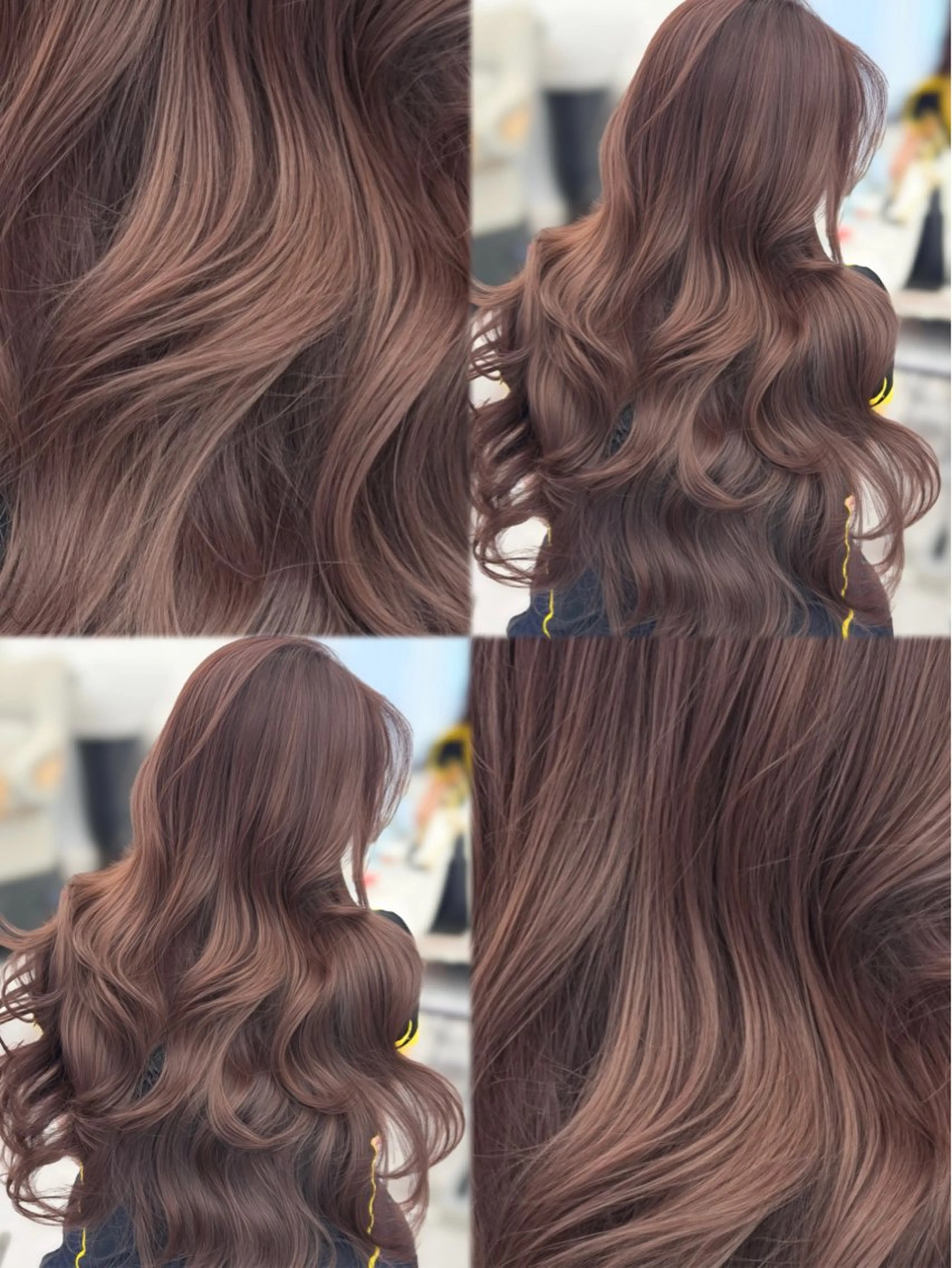 ロング カラー ヘアカラー トリートメント 顔まわりの神様✨ 透明感カラー藤嶋秀幸のヘアスタイル