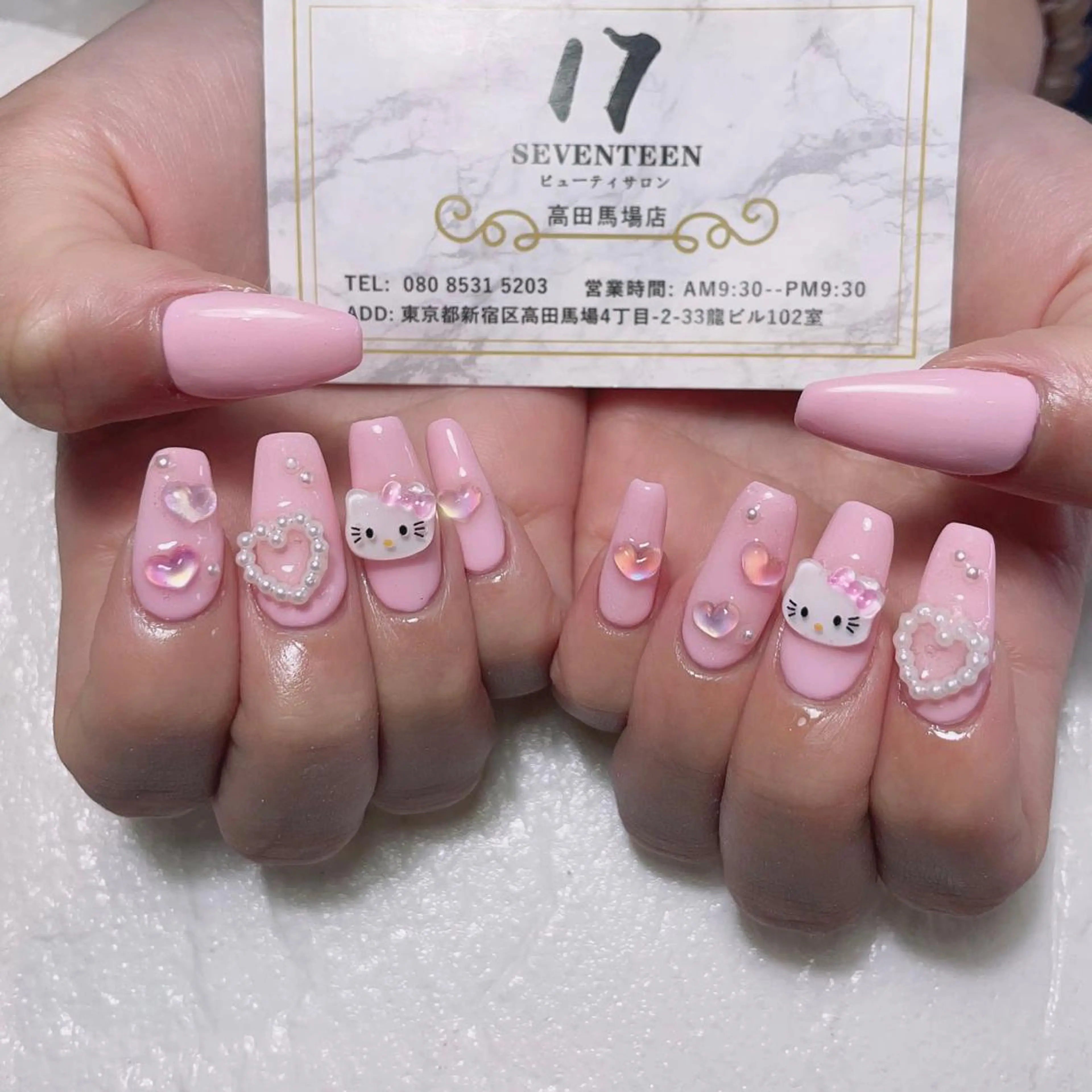 ネイル seventeen nail高田馬場店のネイルデザイン