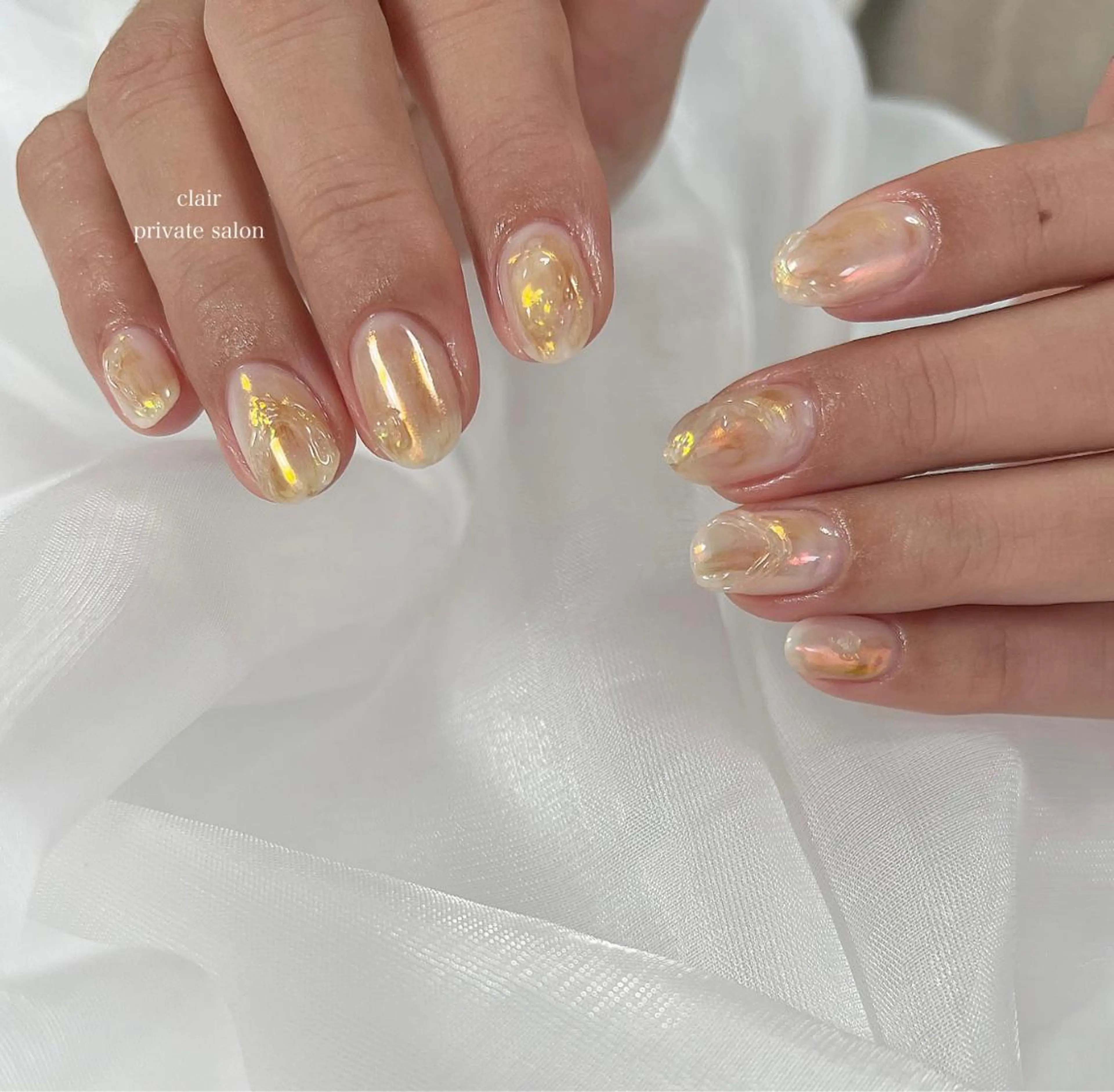 ネイル ハンドネイル ハンドケア nail salon una.のネイルデザイン