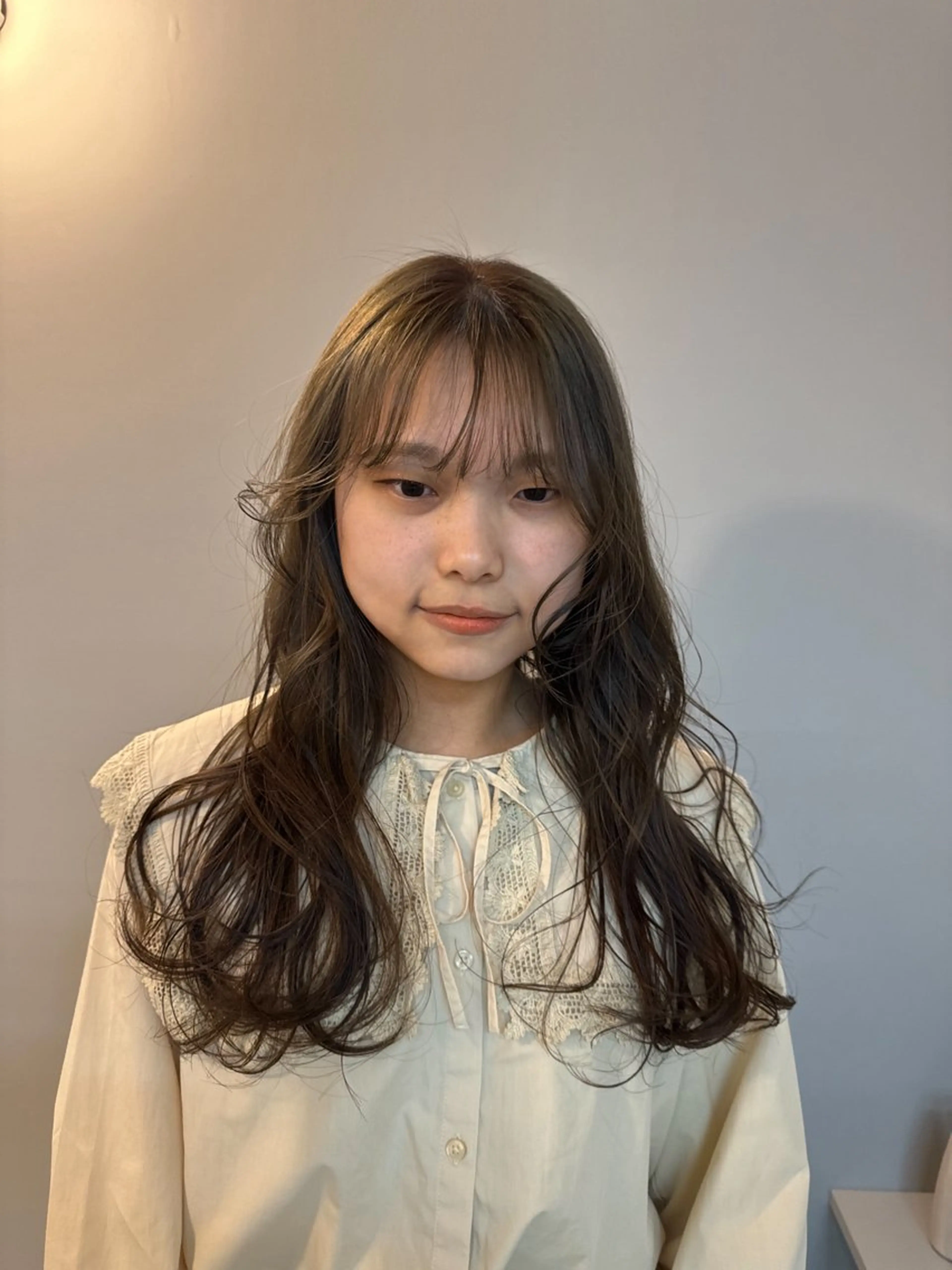 ロング カラー パーマ ヘアアレンジ メンズ casey mayuのヘアスタイル
