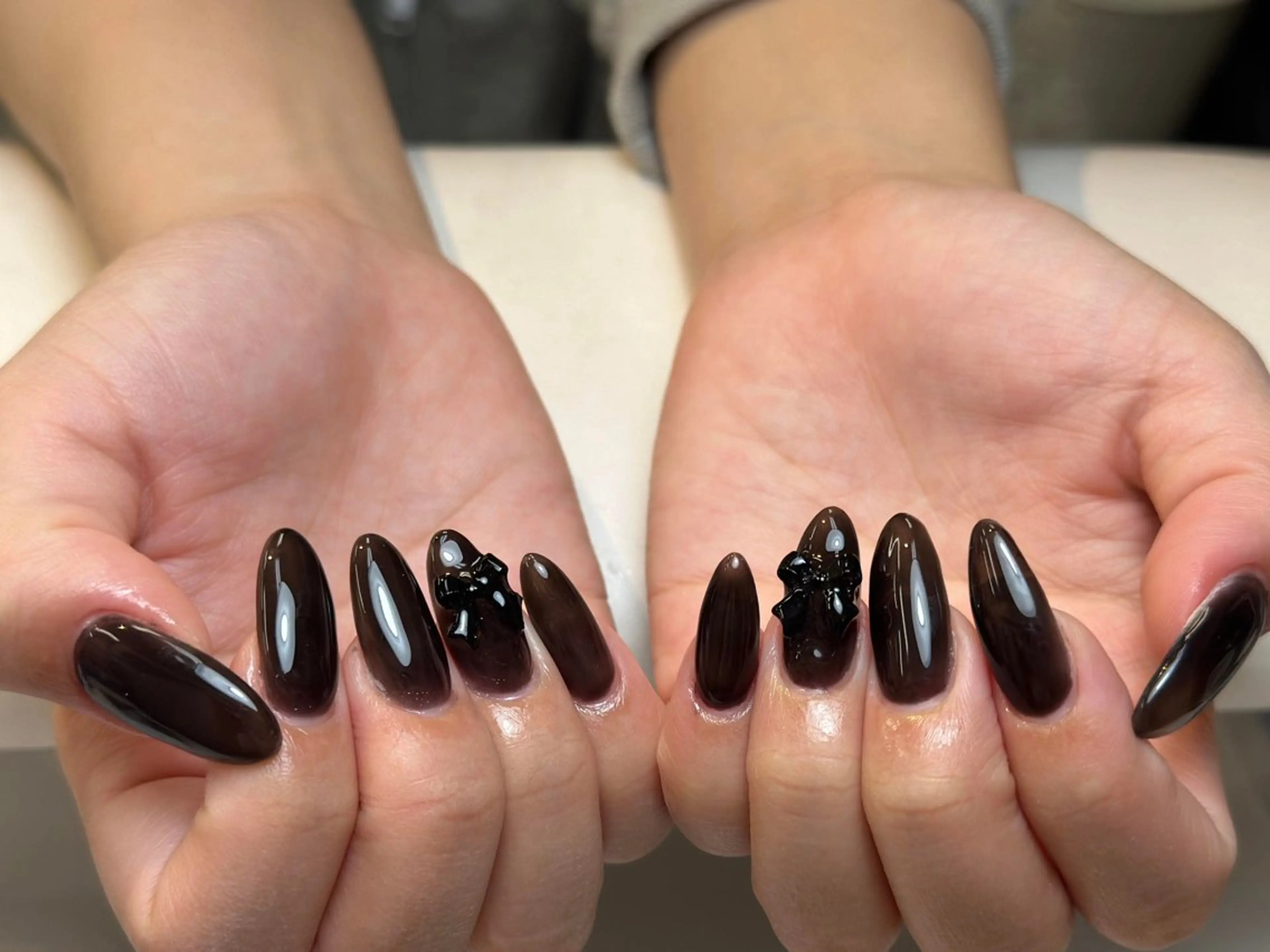 ネイル アートネイル フレンチネイル ジェルネイル ニュアンスネイル オフィスネイル ハンドネイル Nie Nail Shinokuboのネイルデザイン