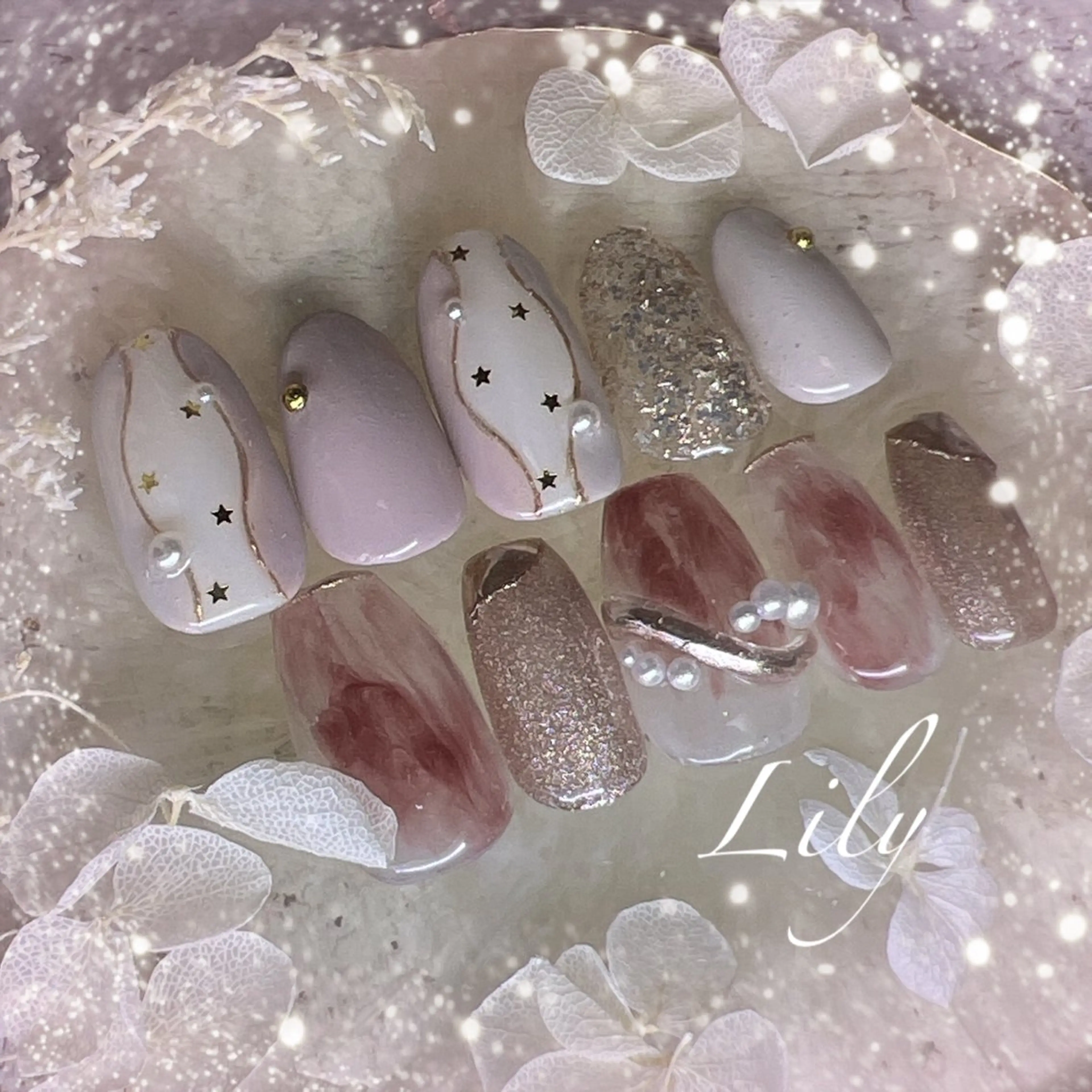 ネイル ハンドネイル Nailsalon Lilyのネイルデザイン