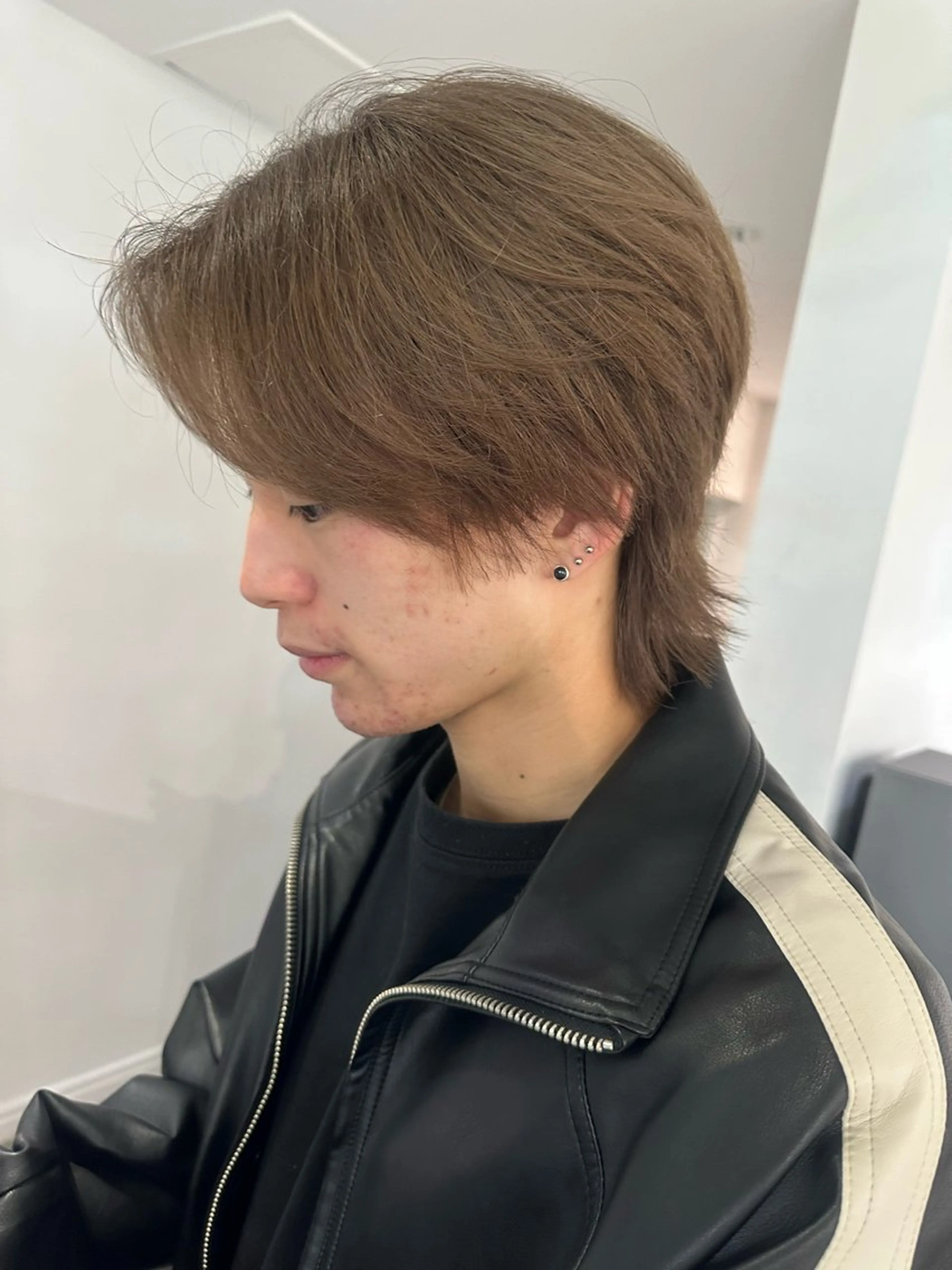 ショート カラー メンズ 【バレイヤージュ】 kentoのヘアスタイル