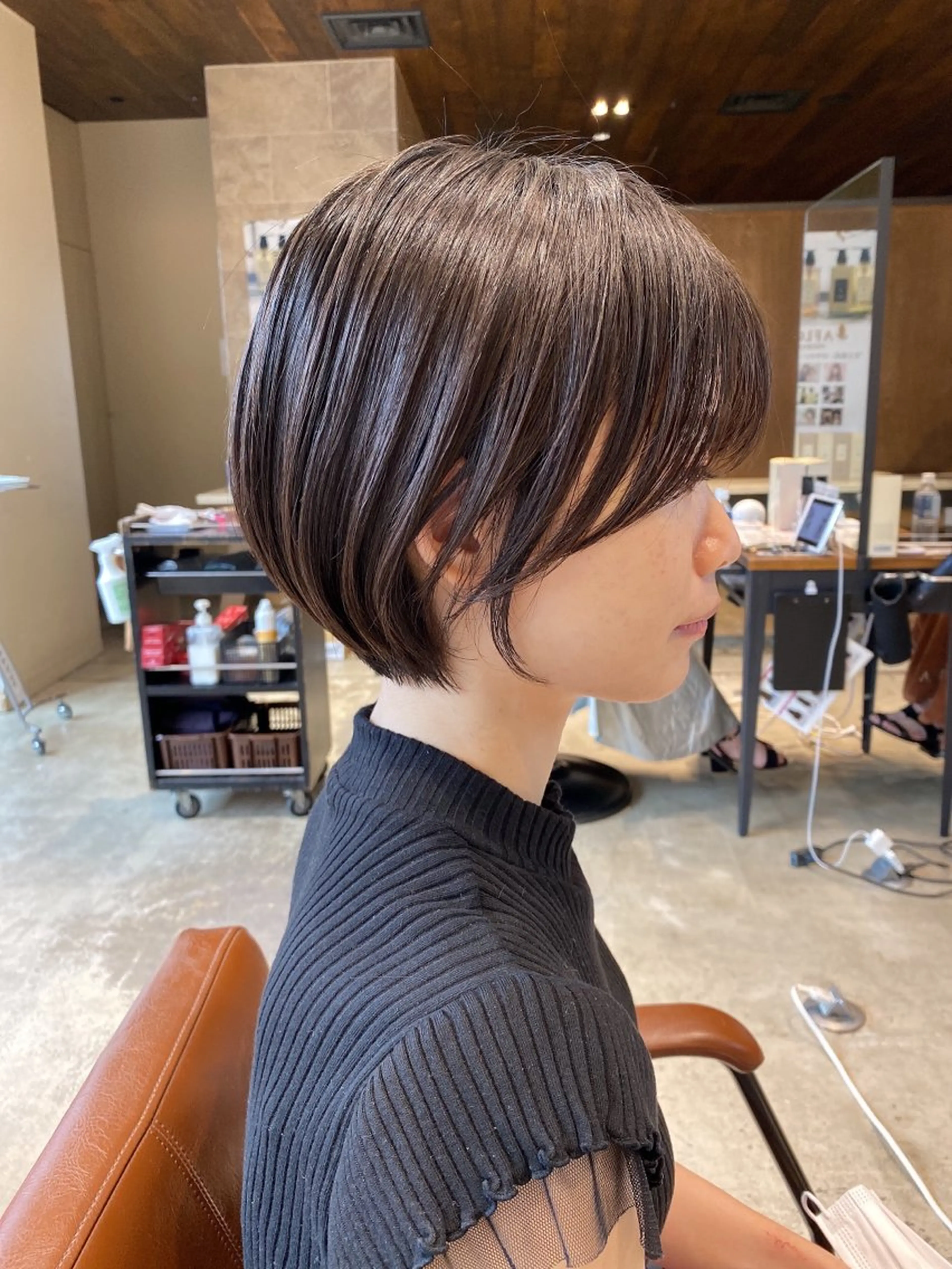 ショート 最小顔周り&レイヤー 特化/池袋/kokiのヘアスタイル