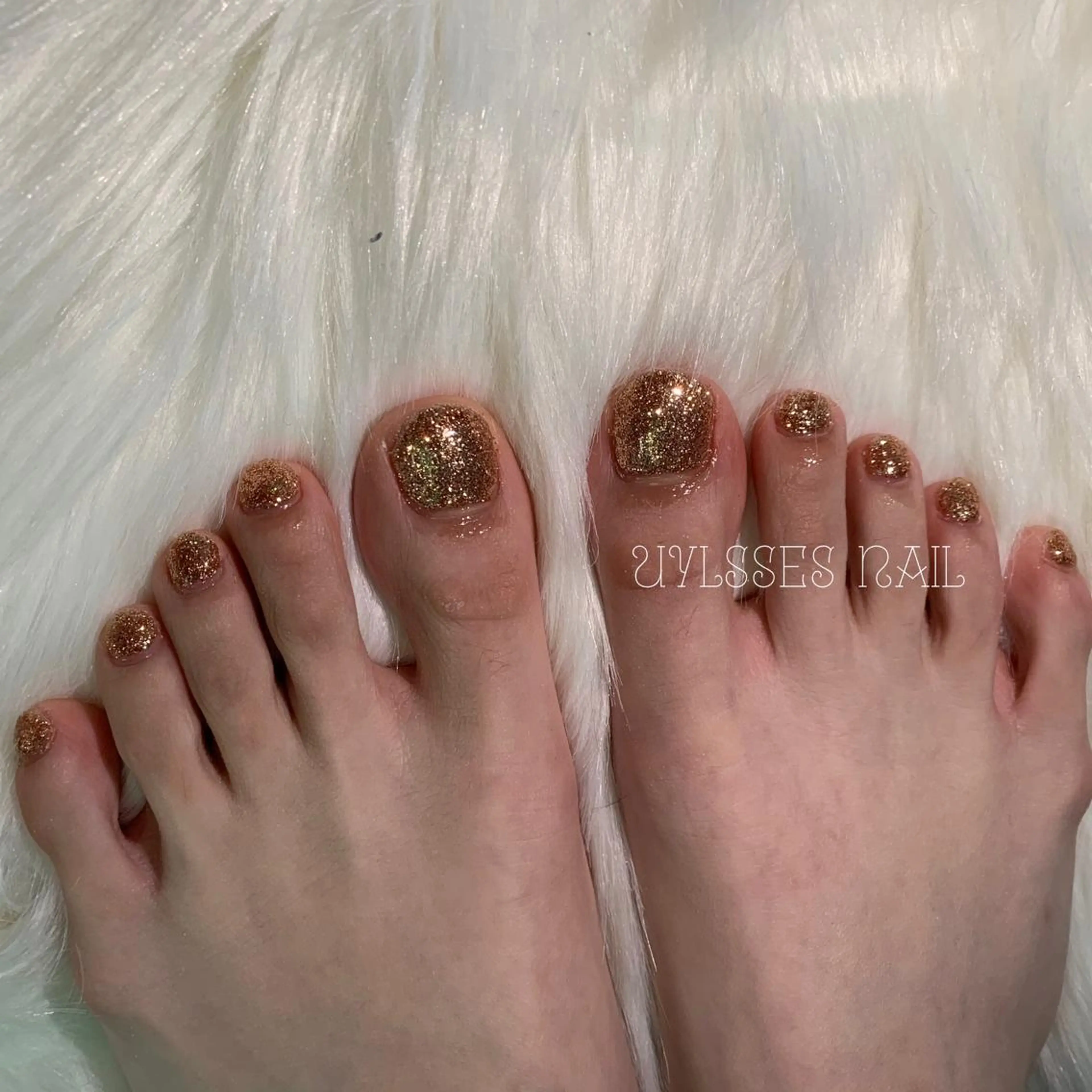 ネイル フットネイル nail salon uylssesのネイルデザイン