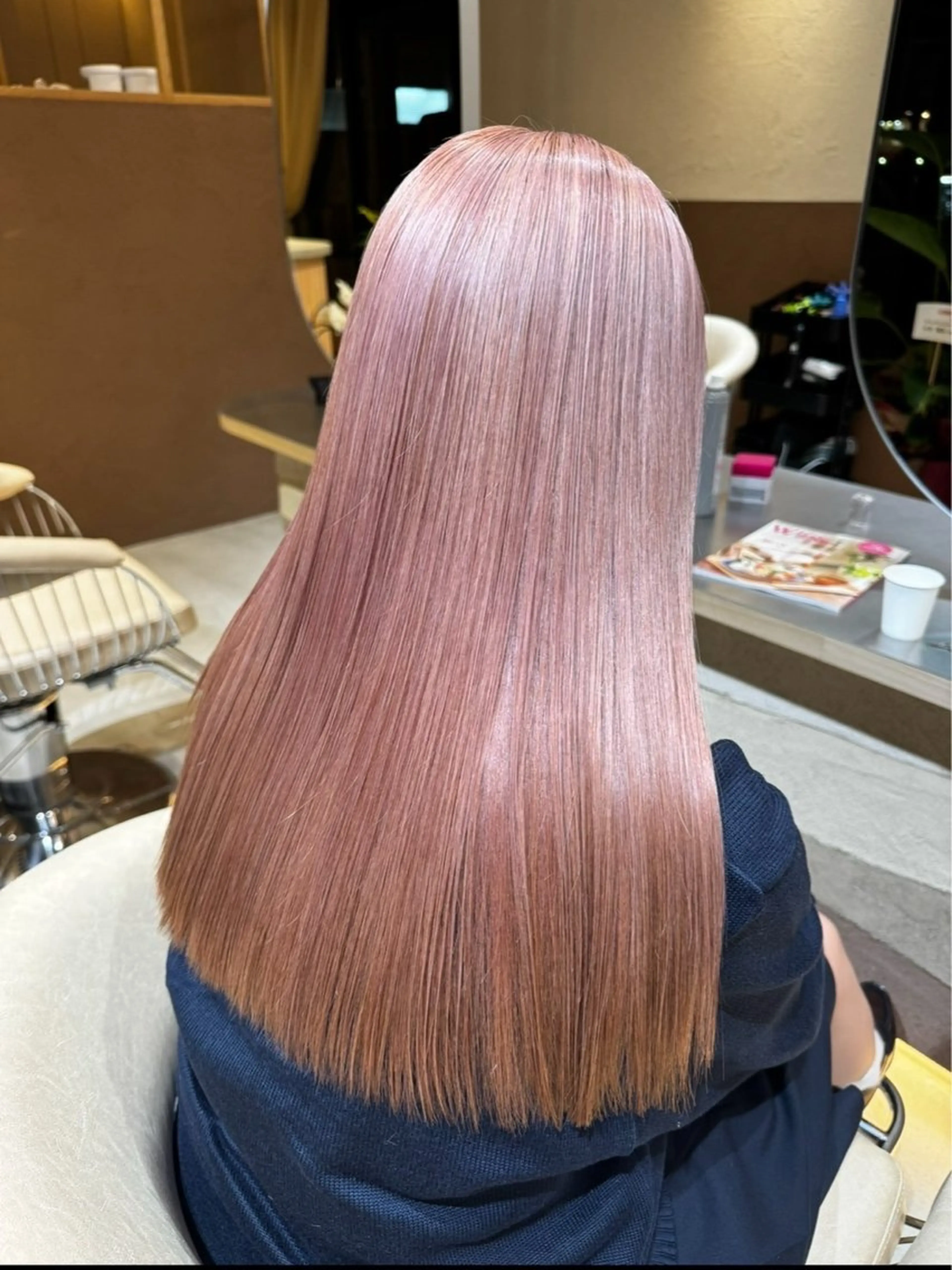ロング カラー La fith hair ruu.所属・lafithhair ruu.南本庄のヘアスタイル