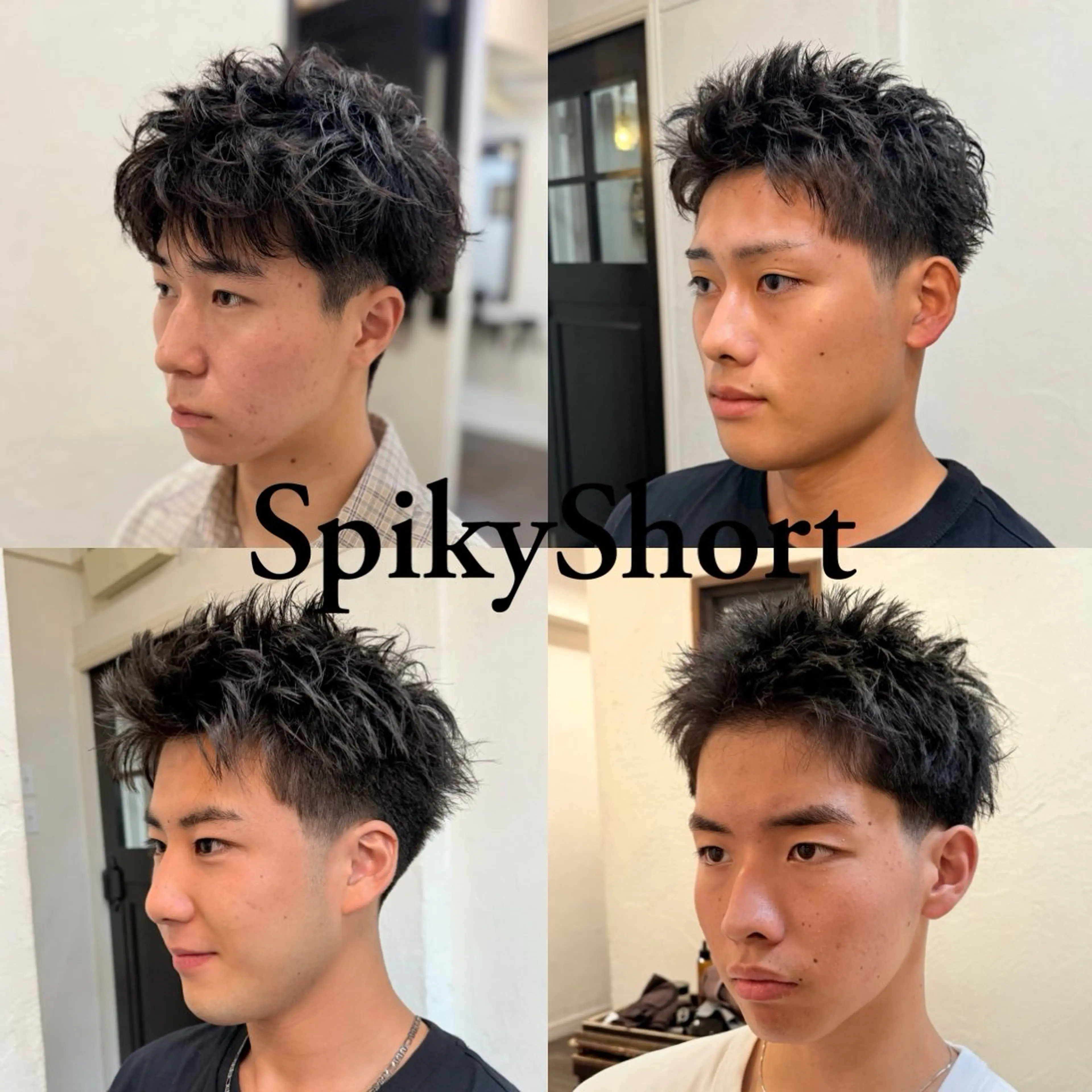 ショート メンズ メンズ/スパイキー ショート/isseyのヘアスタイル