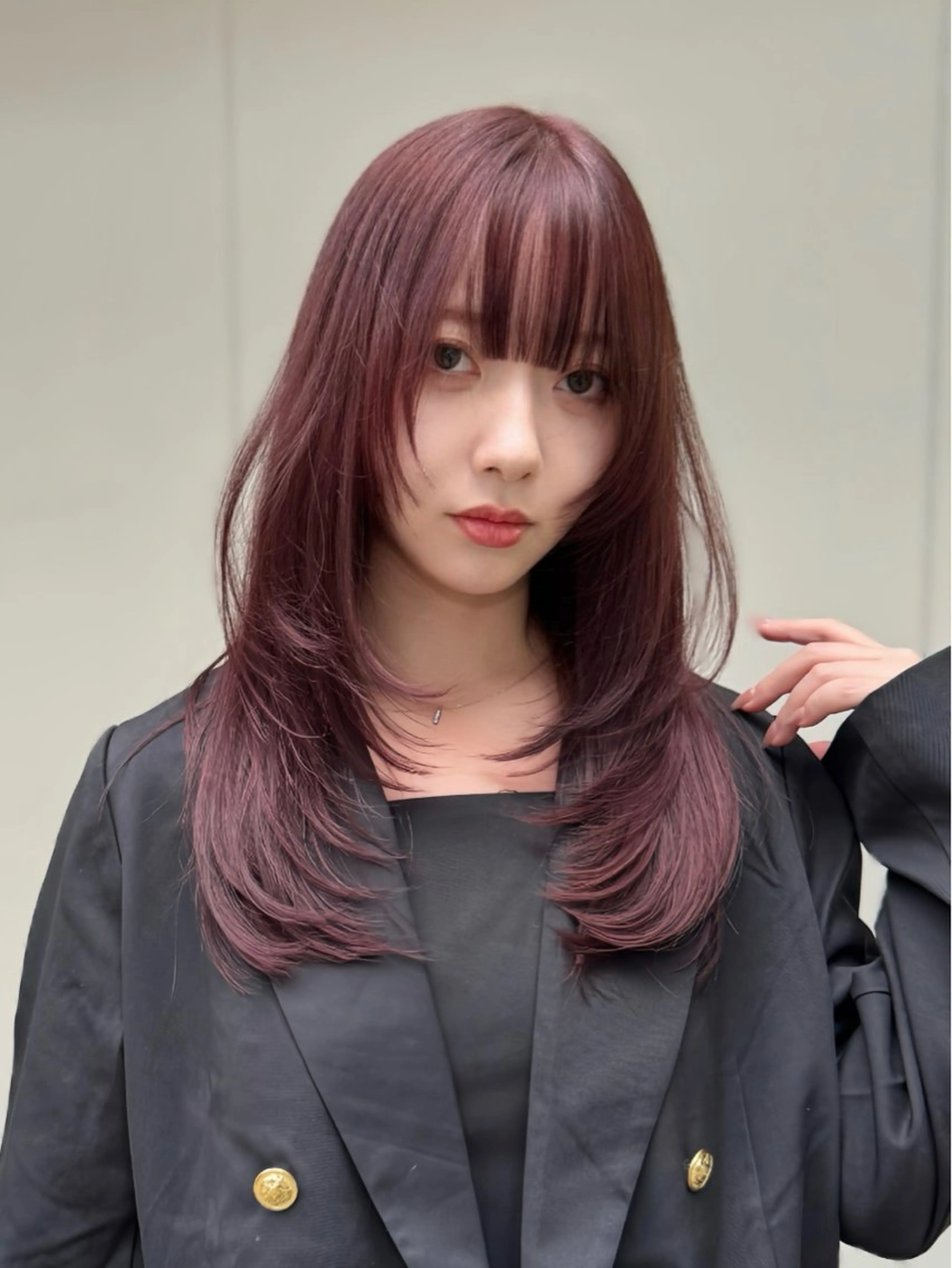 セミロング カラー カット ヘアカラー トリートメント 🦋韓国系指名No1 店長/圓山 祐也🦋のヘアスタイル