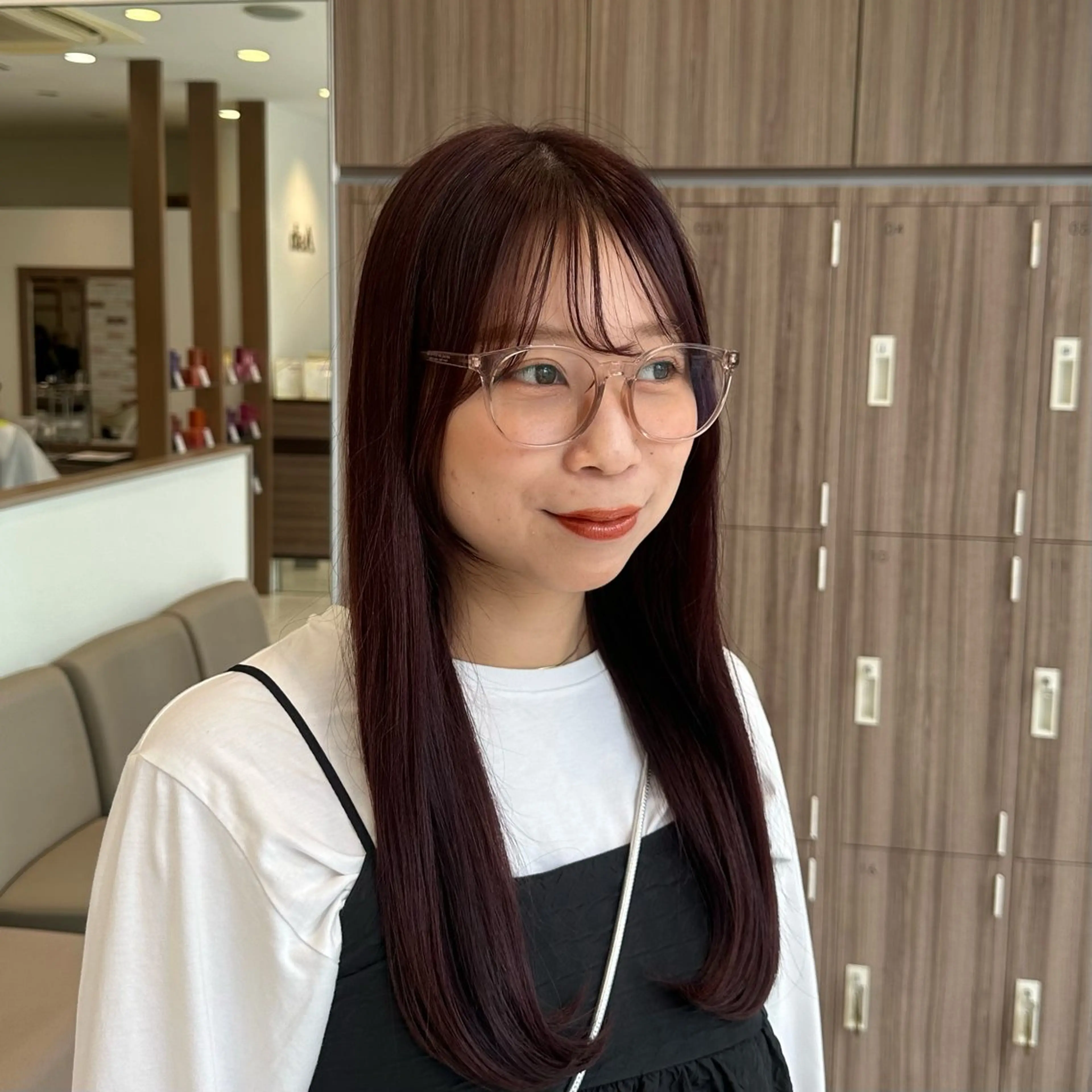 ロング カラー ヘアカラー 𓍯暖色/韓国風 田中沙羅‎𓍯のヘアスタイル