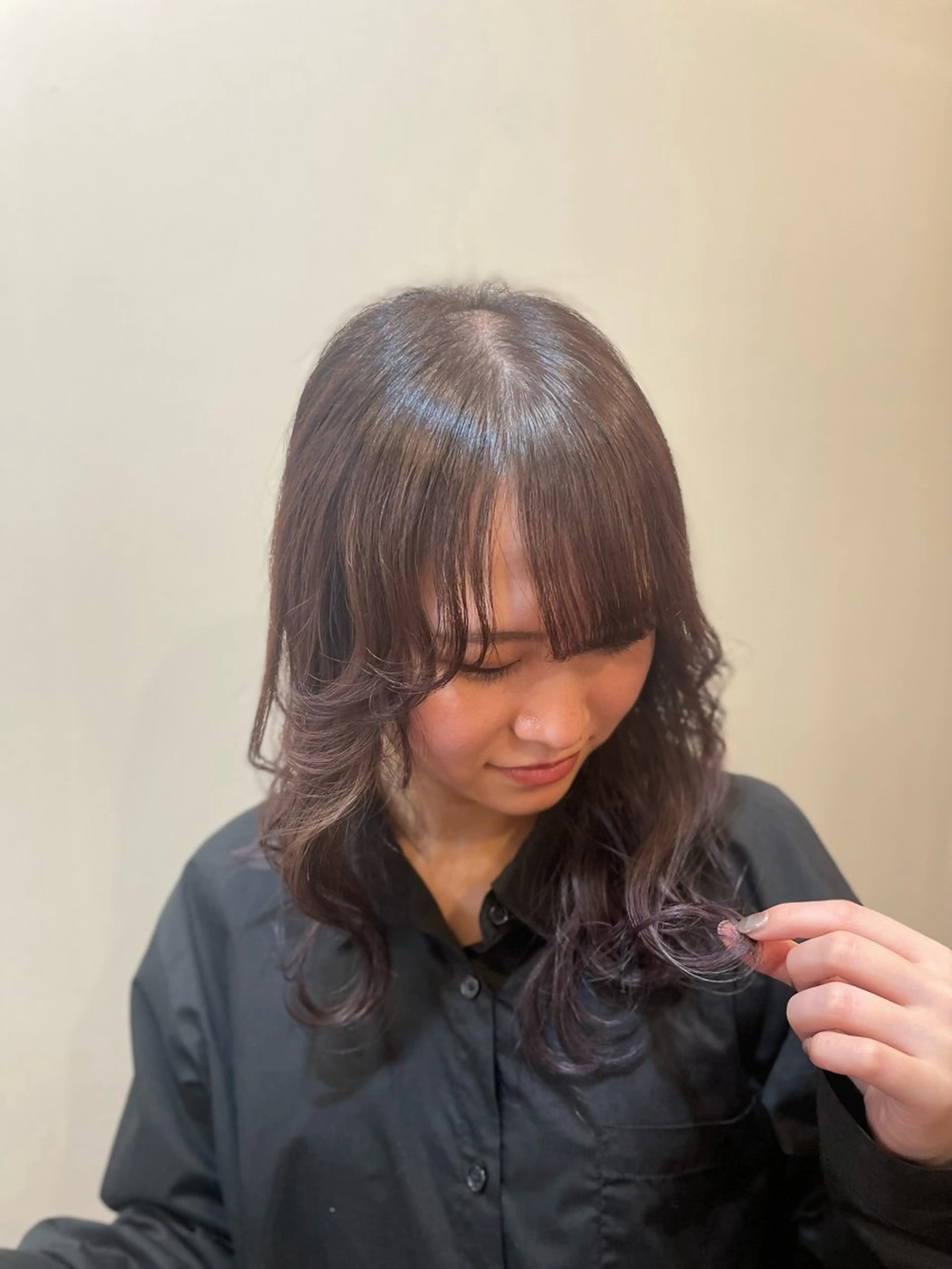 カラー 白髪ケア  BAUM まやのヘアスタイル